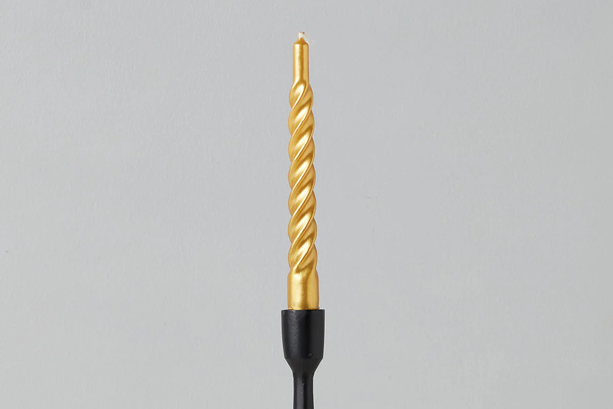 Lacquer Twisted Taper Candles, Set of 6 - Image 36