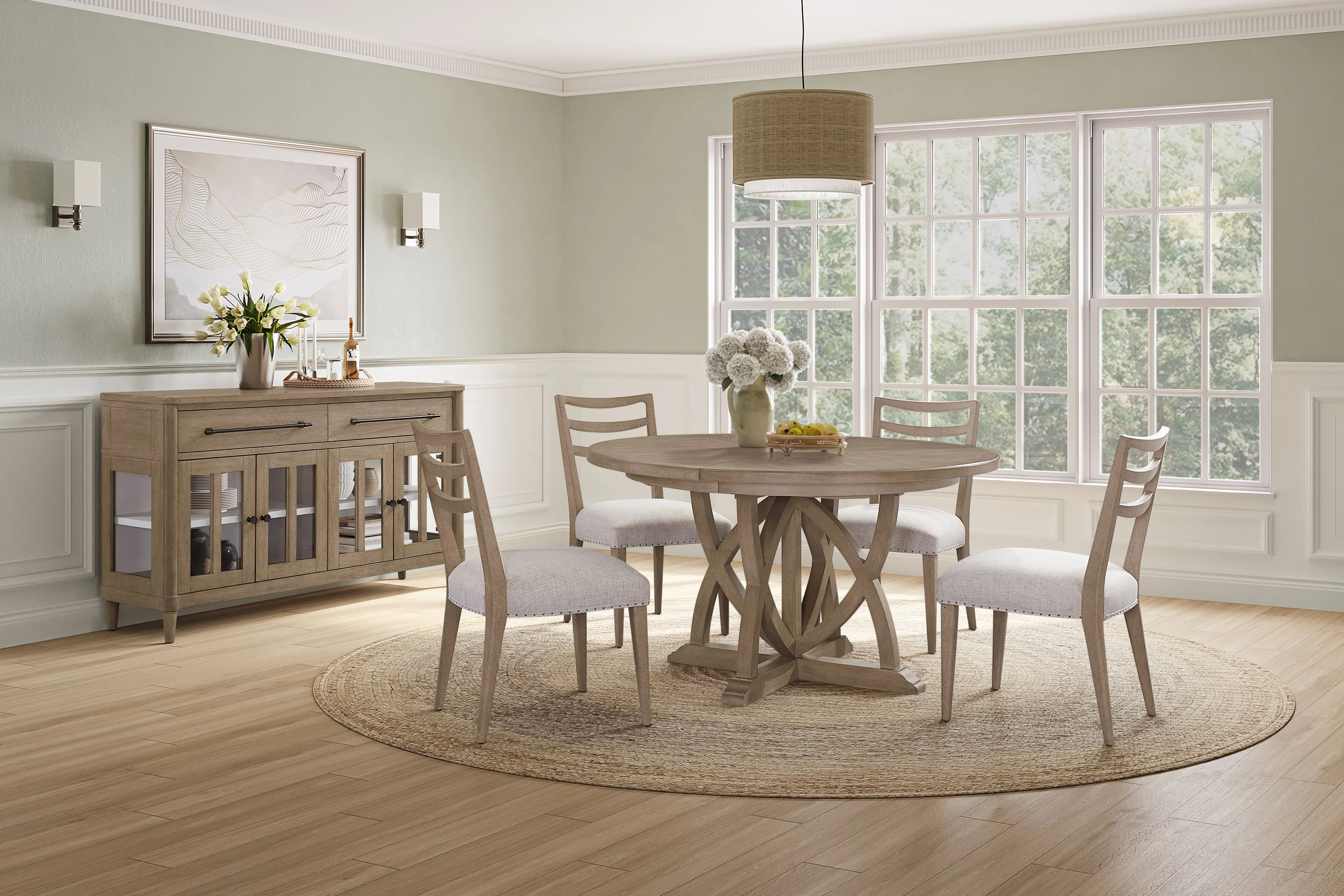 Ladderback Dining Chair, Set of 2 - Image 2
