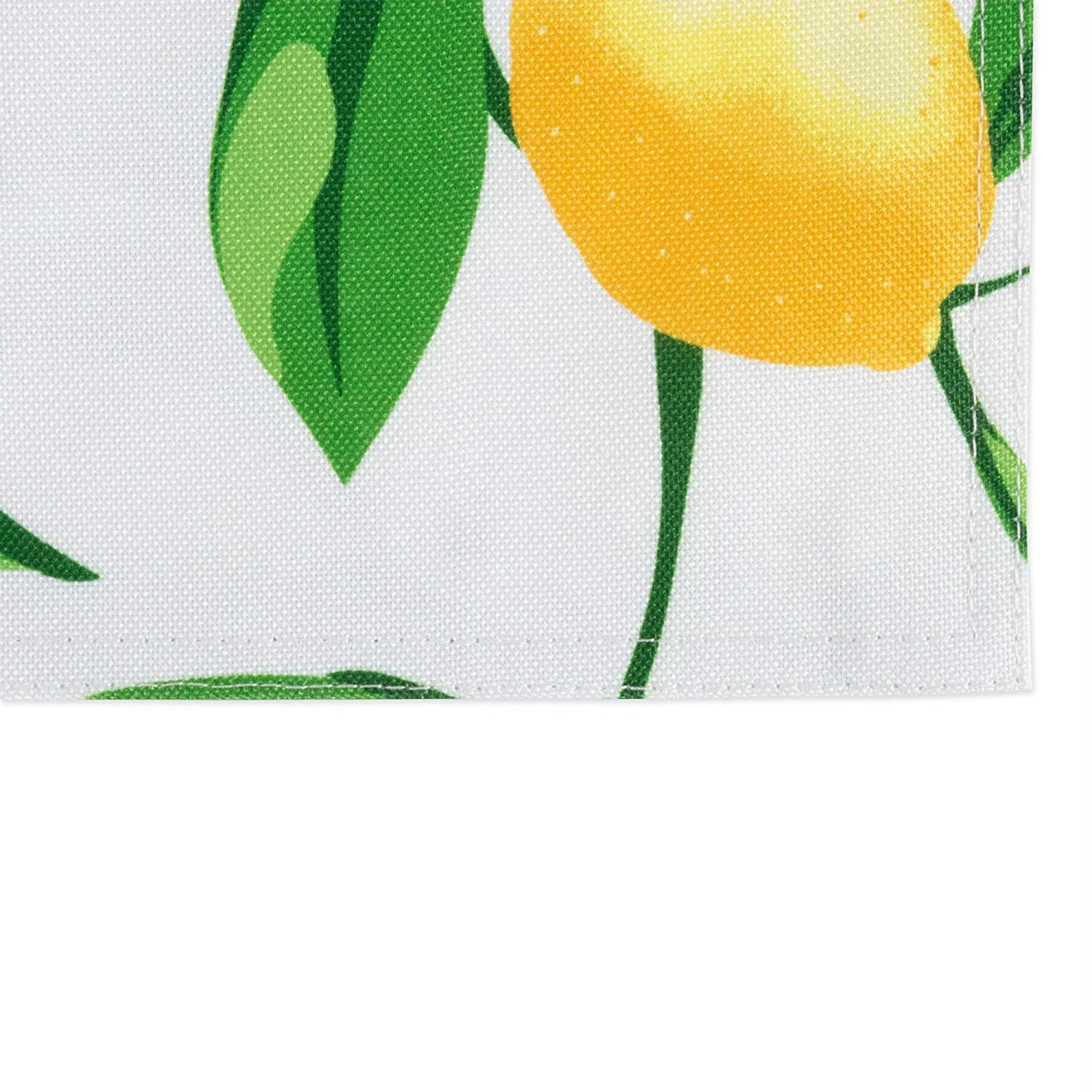 Lemon Bliss Print Outdoor Placemat, Set Of 6 - Image 3