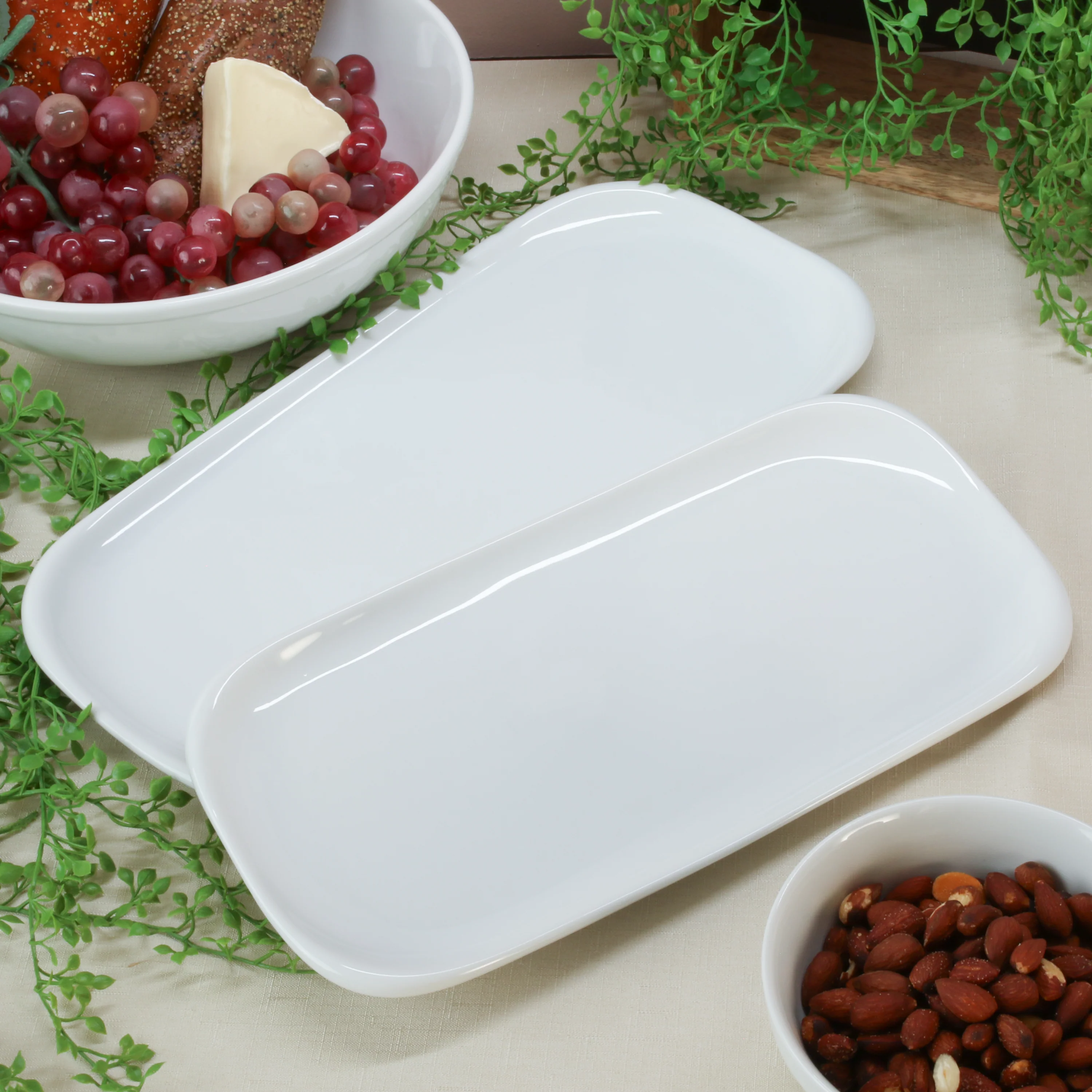 Lena Serving Platter 2 Piece Set - Image 4