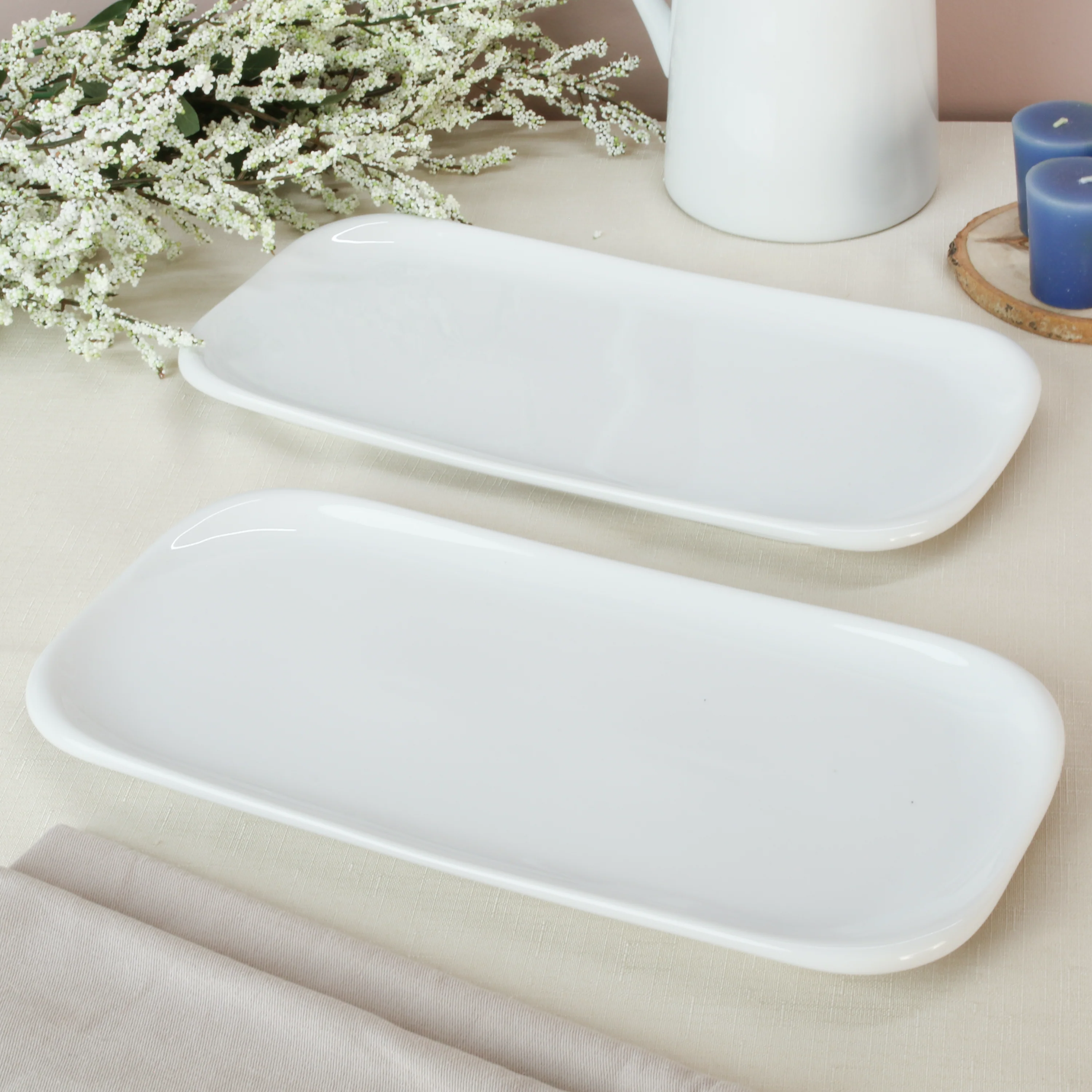 Lena Serving Platter 2 Piece Set - Image 5