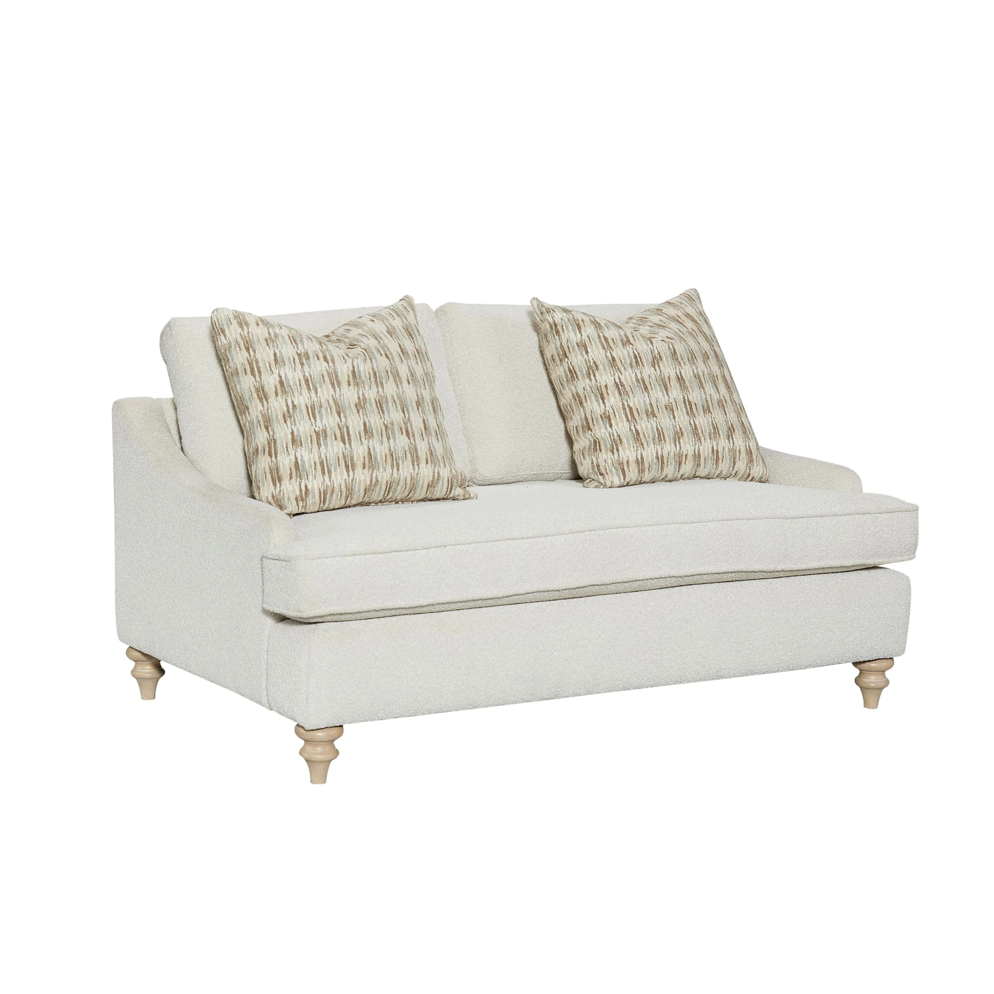 Loveseat Reversable Cushion with 2 Pillows