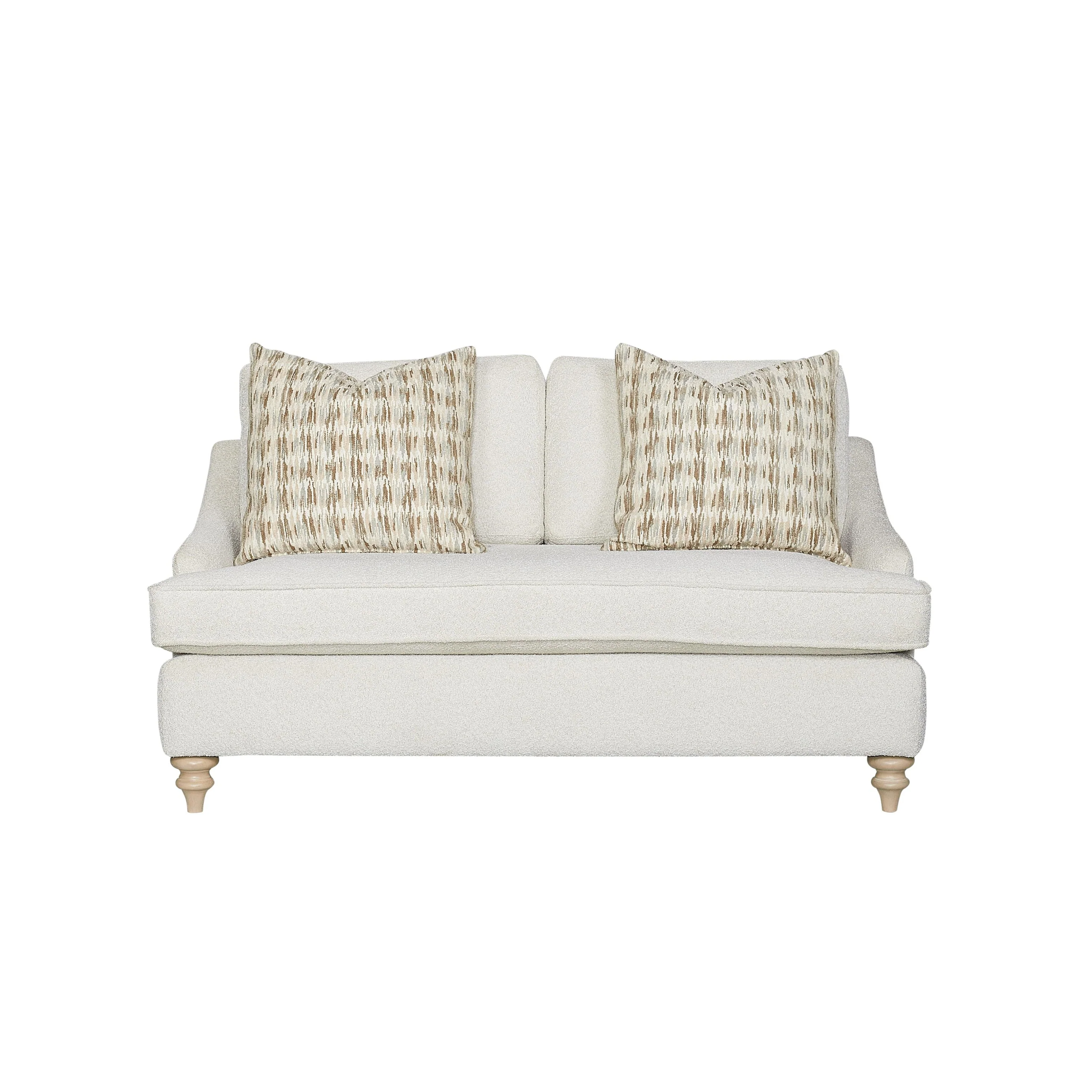 Loveseat Reversable Cushion with 2 Pillows - Image 3