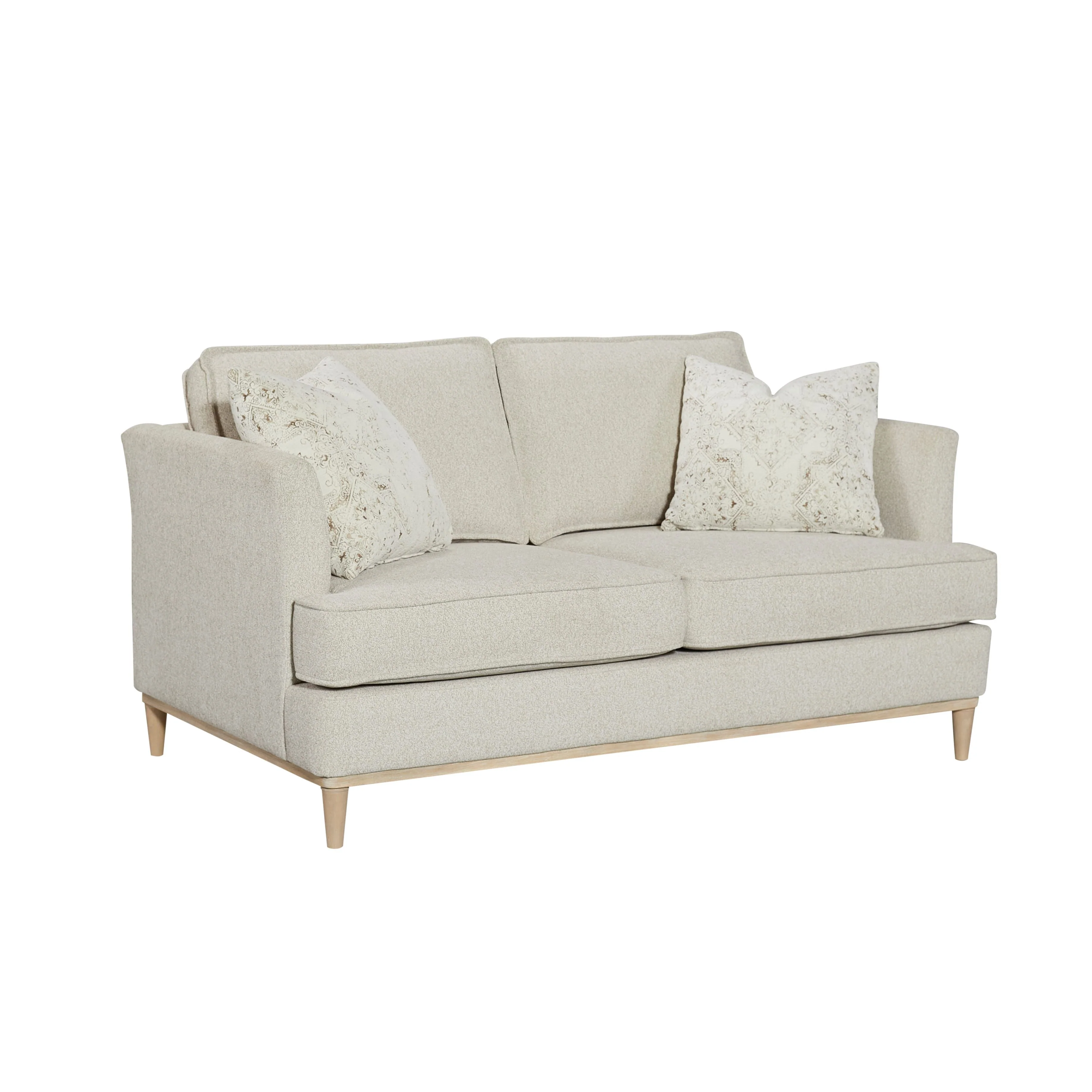 Loveseat with 2 Reversable Cushions and 2 Pillows