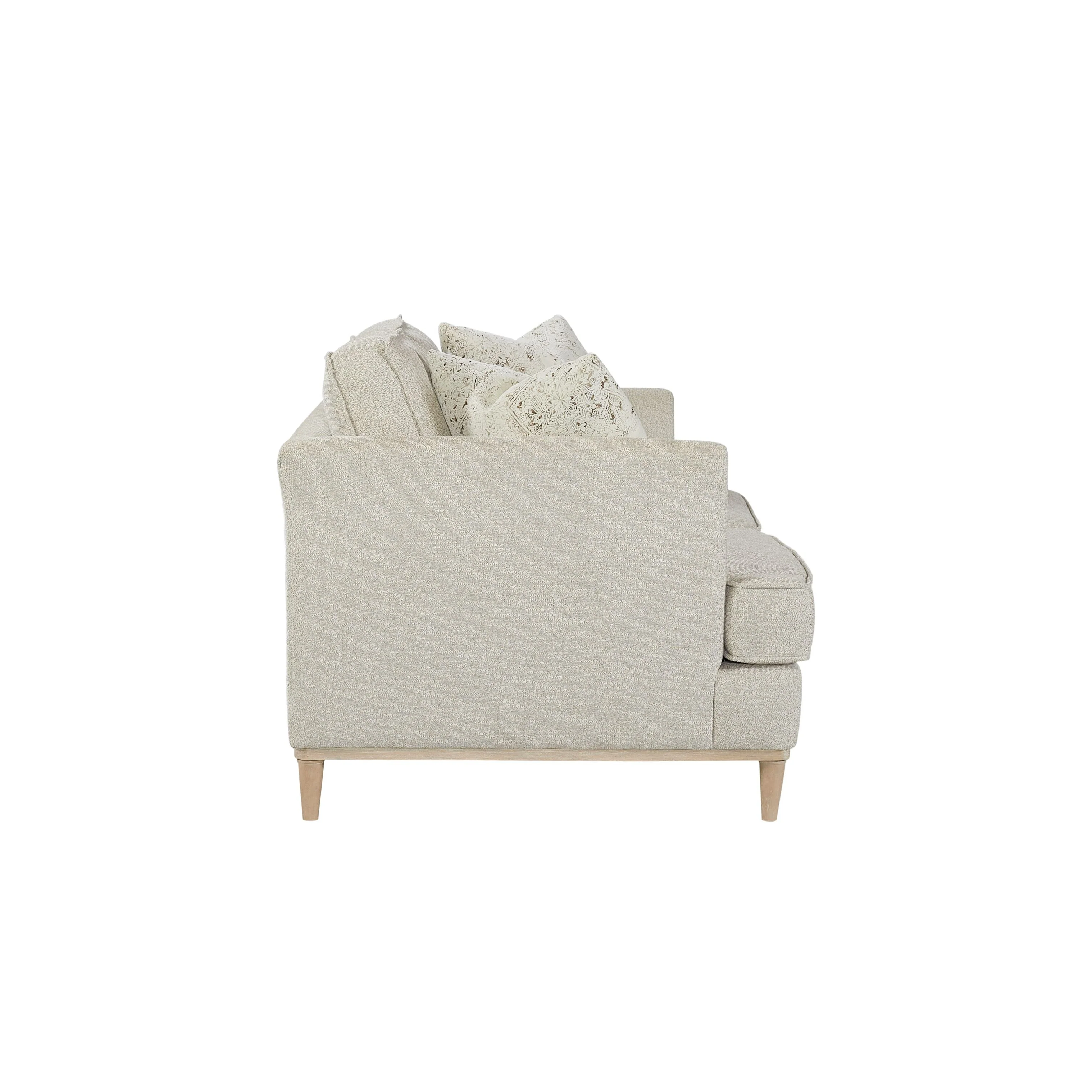 Loveseat with 2 Reversable Cushions and 2 Pillows - Image 3