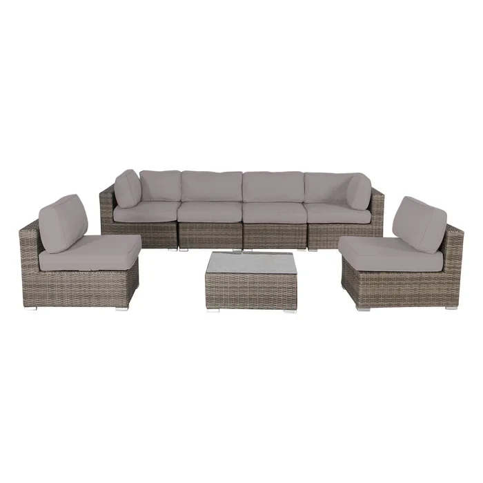 Luxury All-Weather Wicker Outdoor Patio Sofa Set