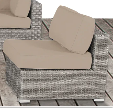 Luxury All-Weather Wicker Outdoor Patio Sofa Set - Image 7