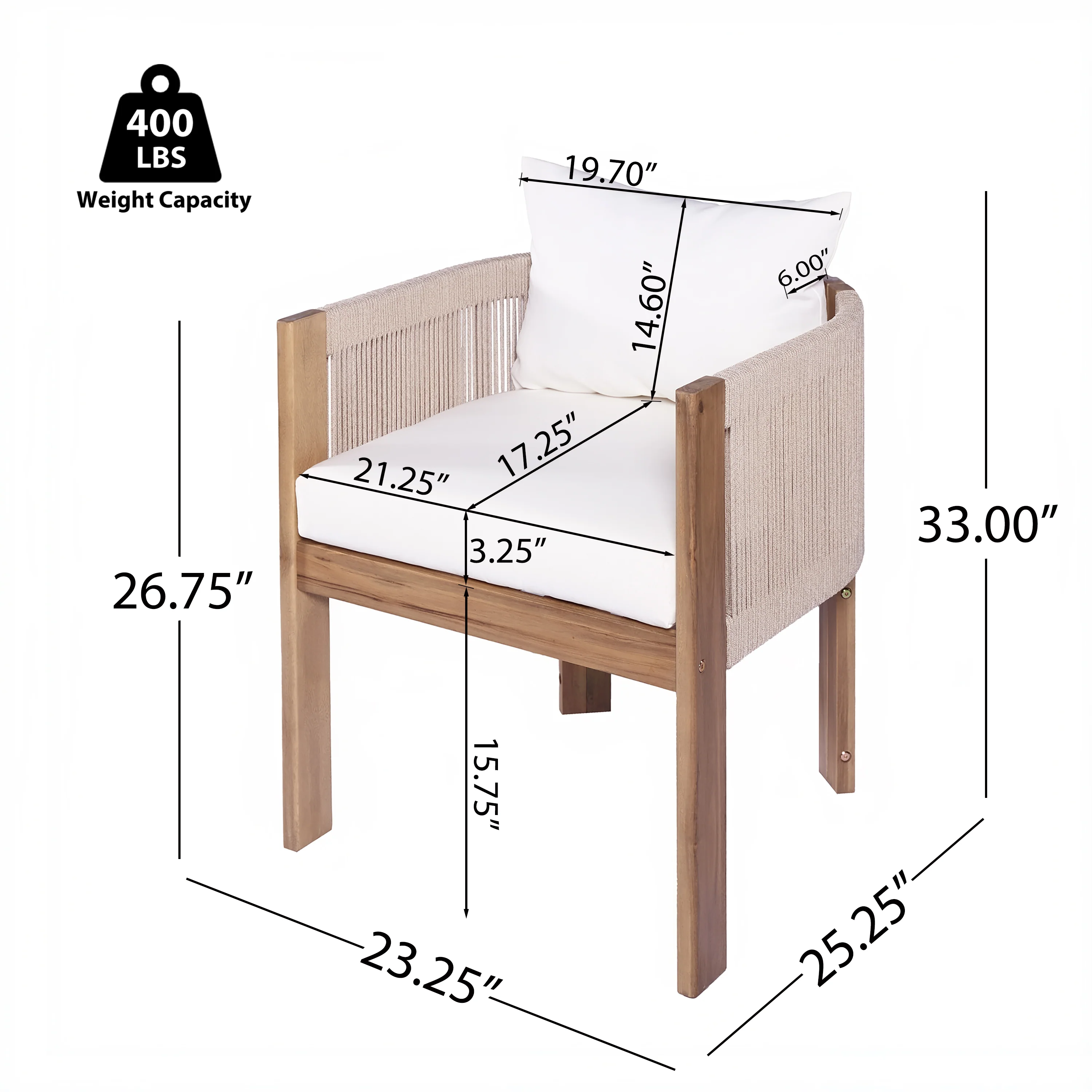 Matera 7-Piece Outdoor Dining Set - Image 12