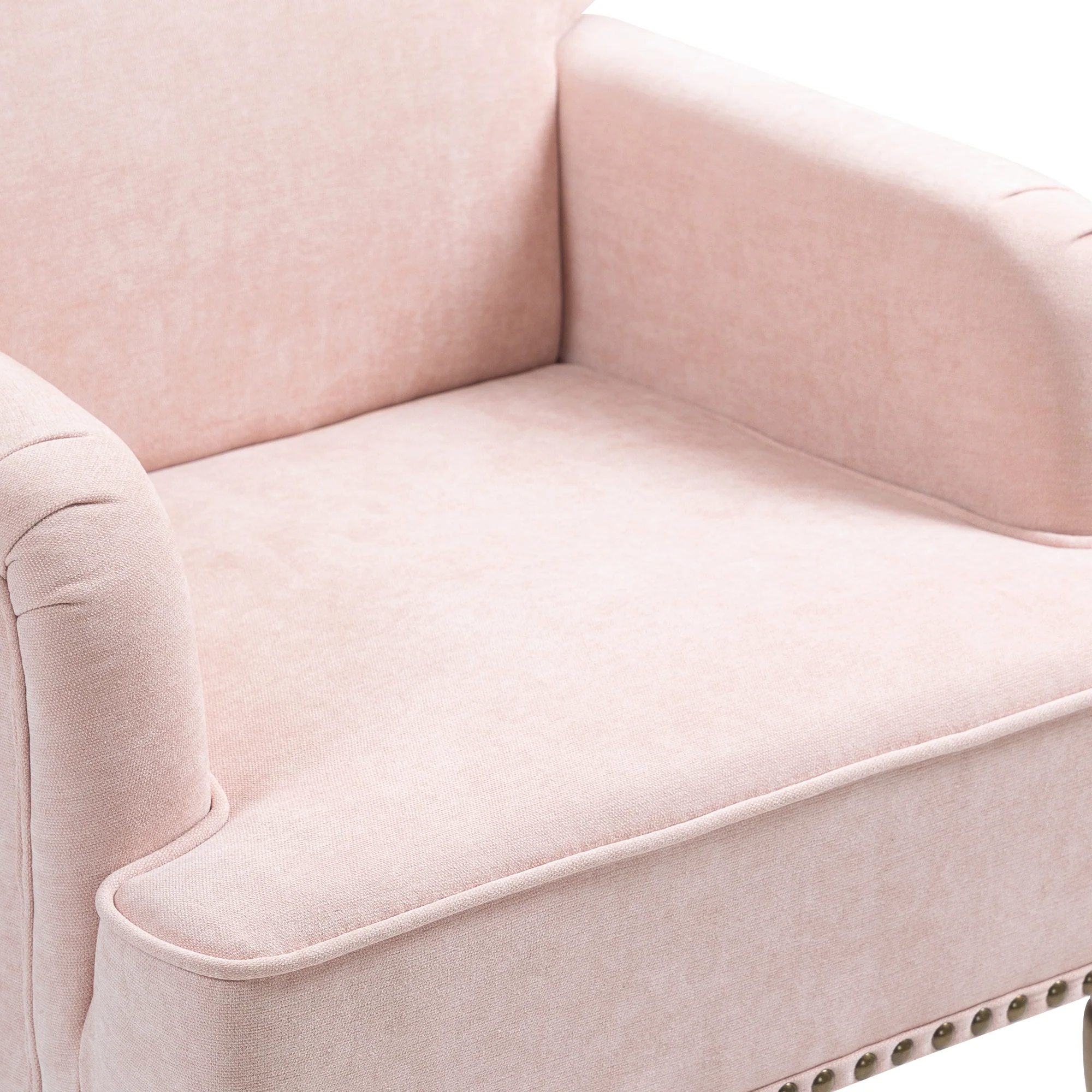 Nailhead Trim Upholstered Accent Chair - Image 10