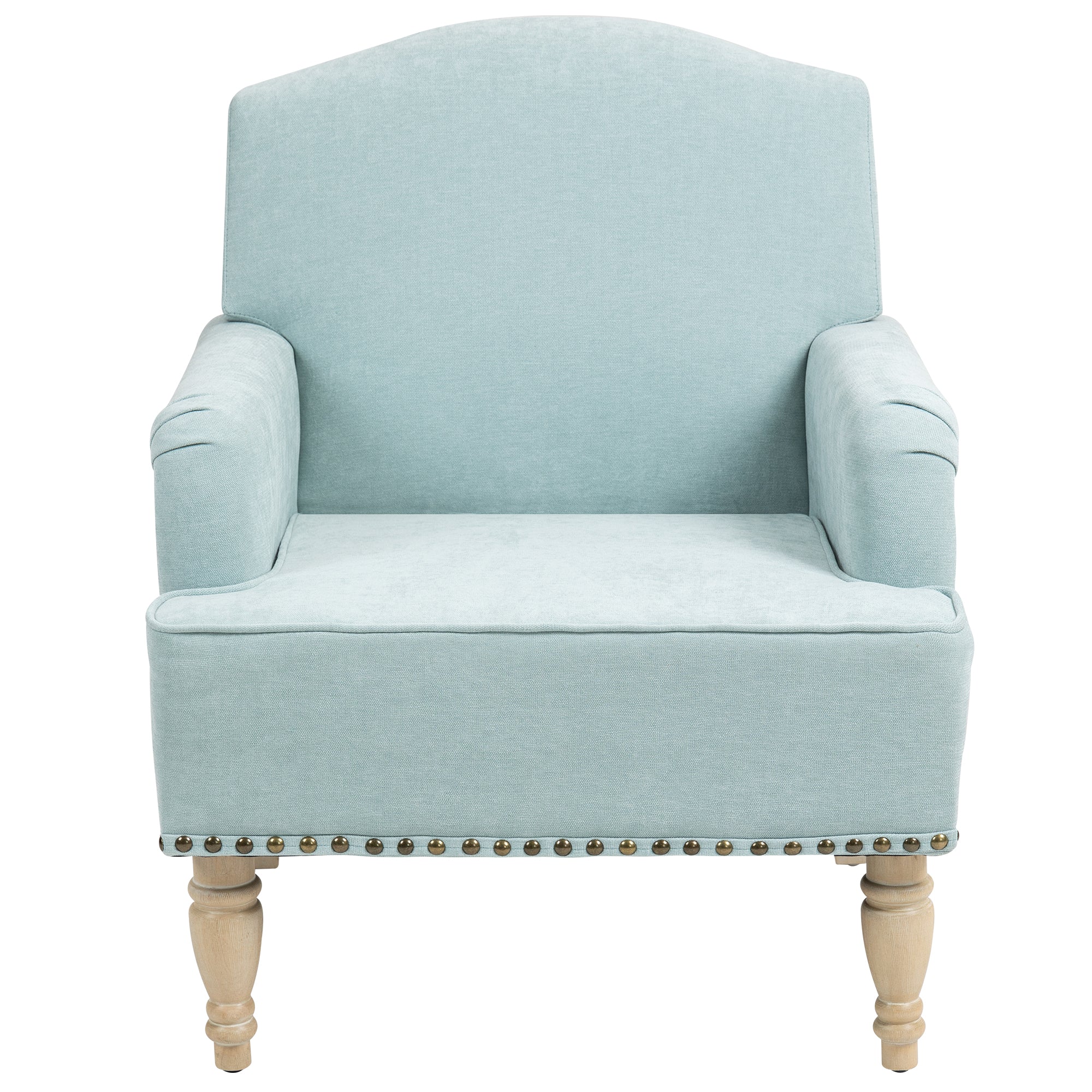 Nailhead Trim Upholstered Accent Chair - Image 19