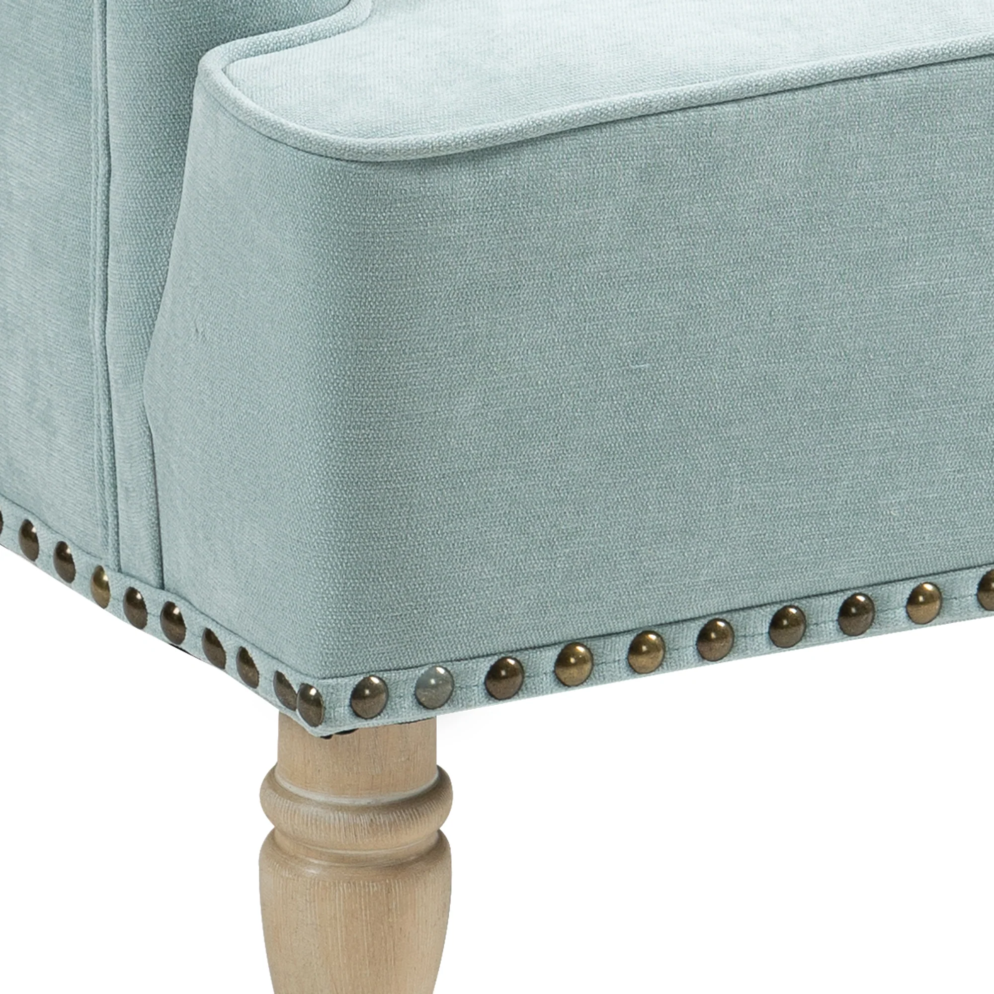 Nailhead Trim Upholstered Accent Chair - Image 21