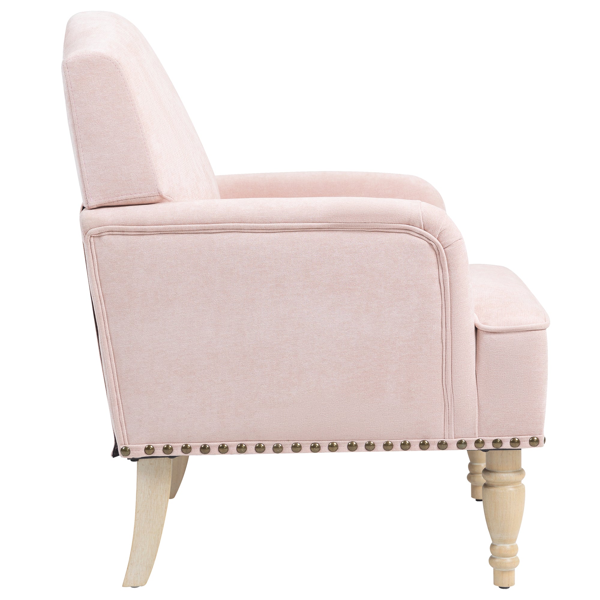 Nailhead Trim Upholstered Accent Chair - Image 6