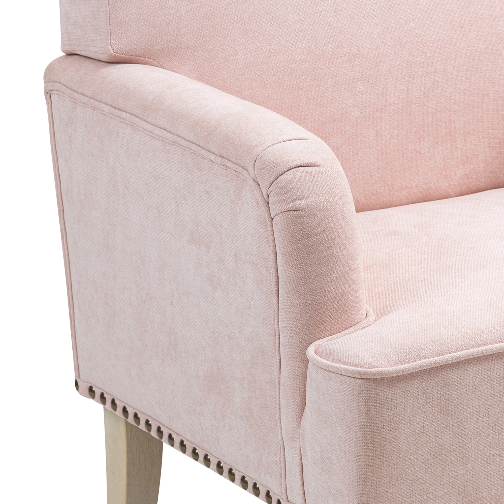 Nailhead Trim Upholstered Accent Chair - Image 8