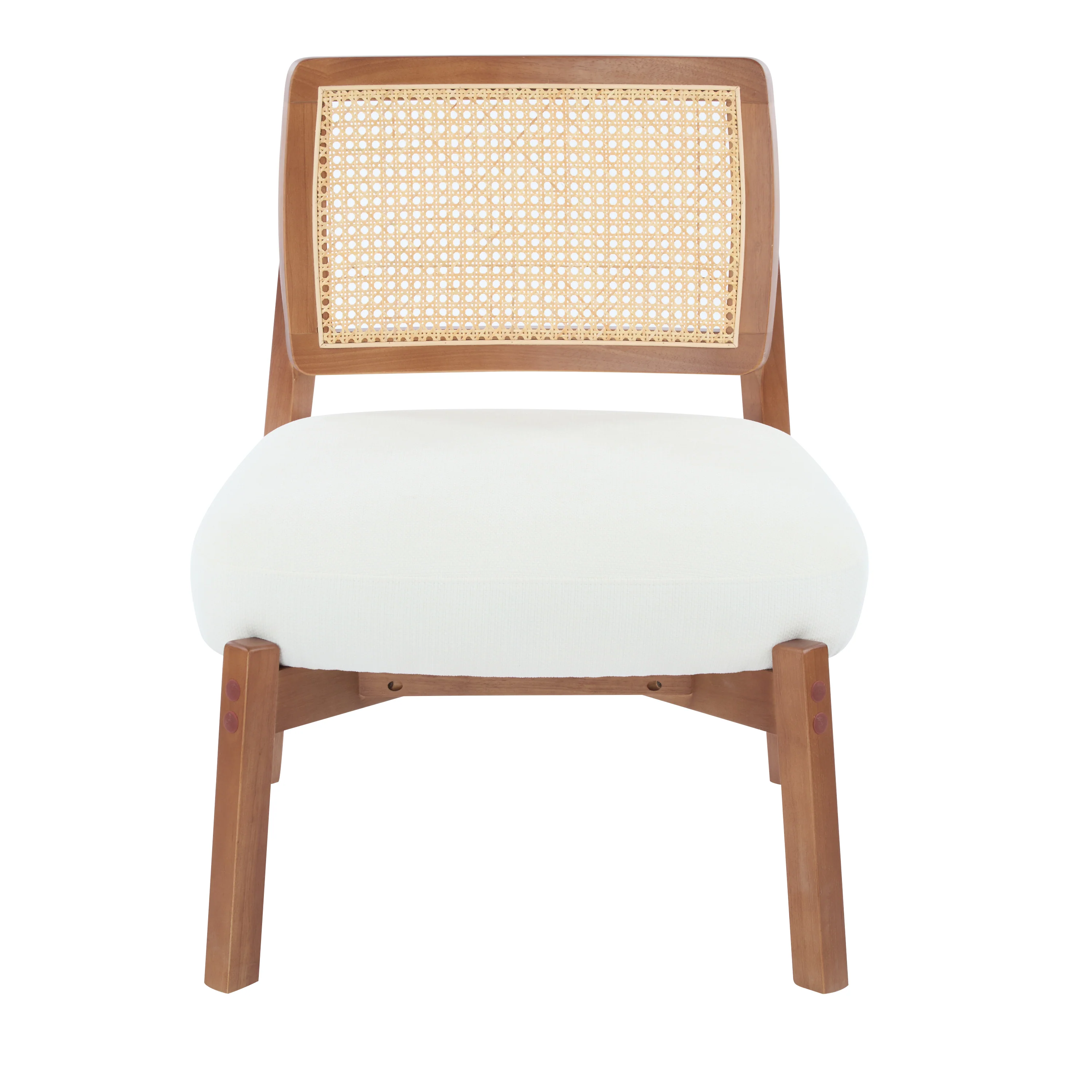 Modern Beige Lounge Chair - Image 9