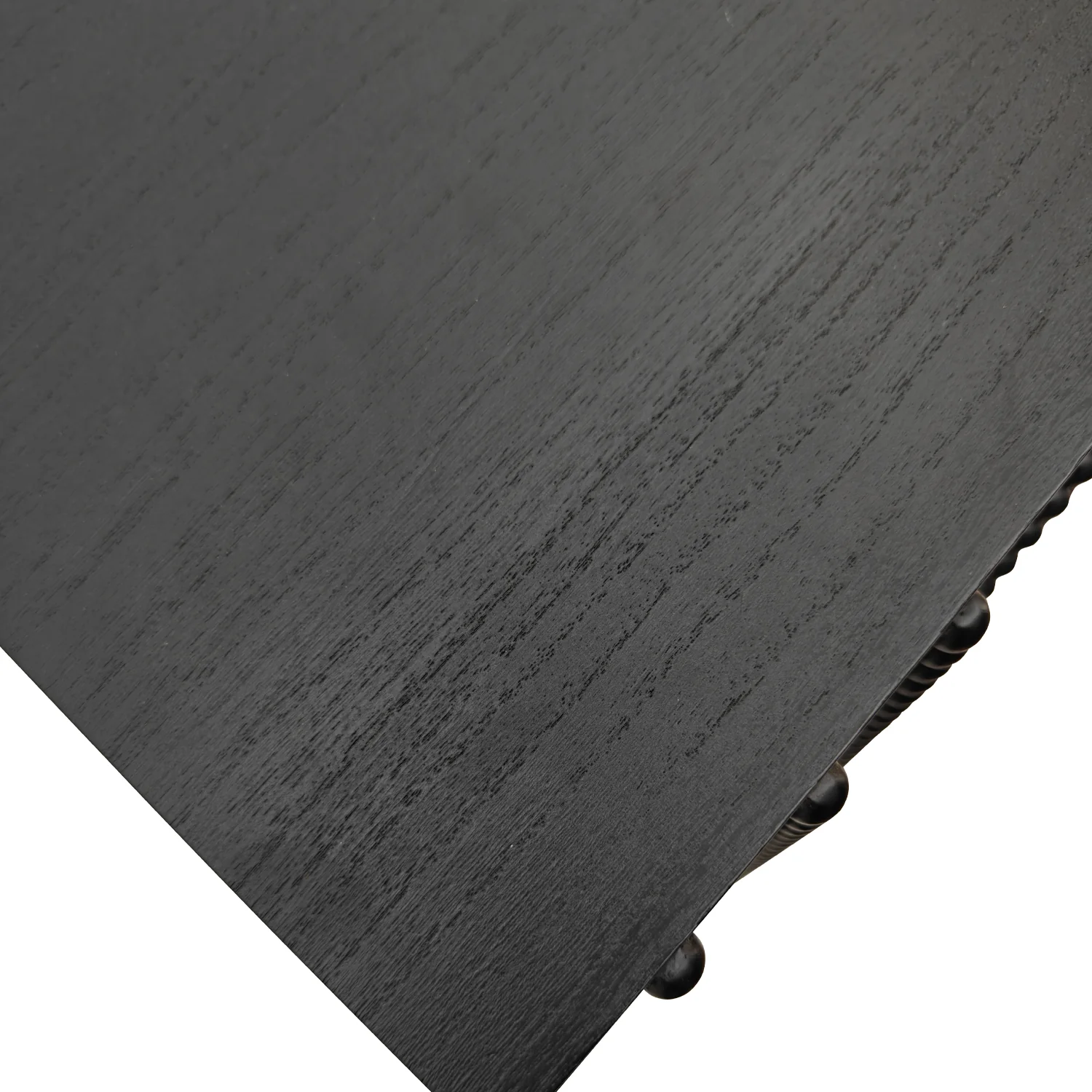 Modern Black Wood Storage Cabinet - Image 12