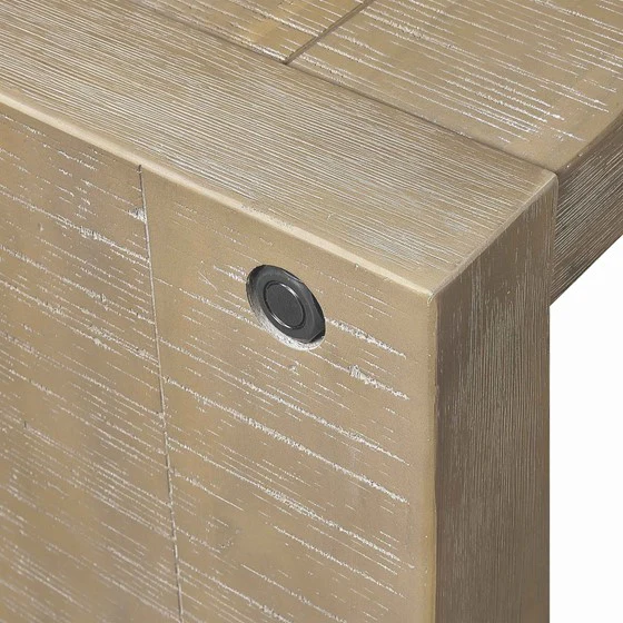Solid Wood Waterfall Console Table - Image 10