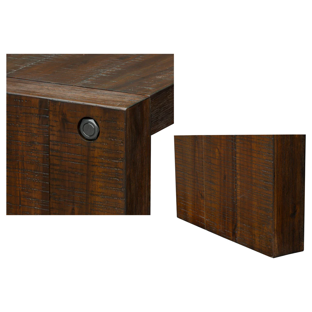 Solid Wood Waterfall Console Table - Image 16