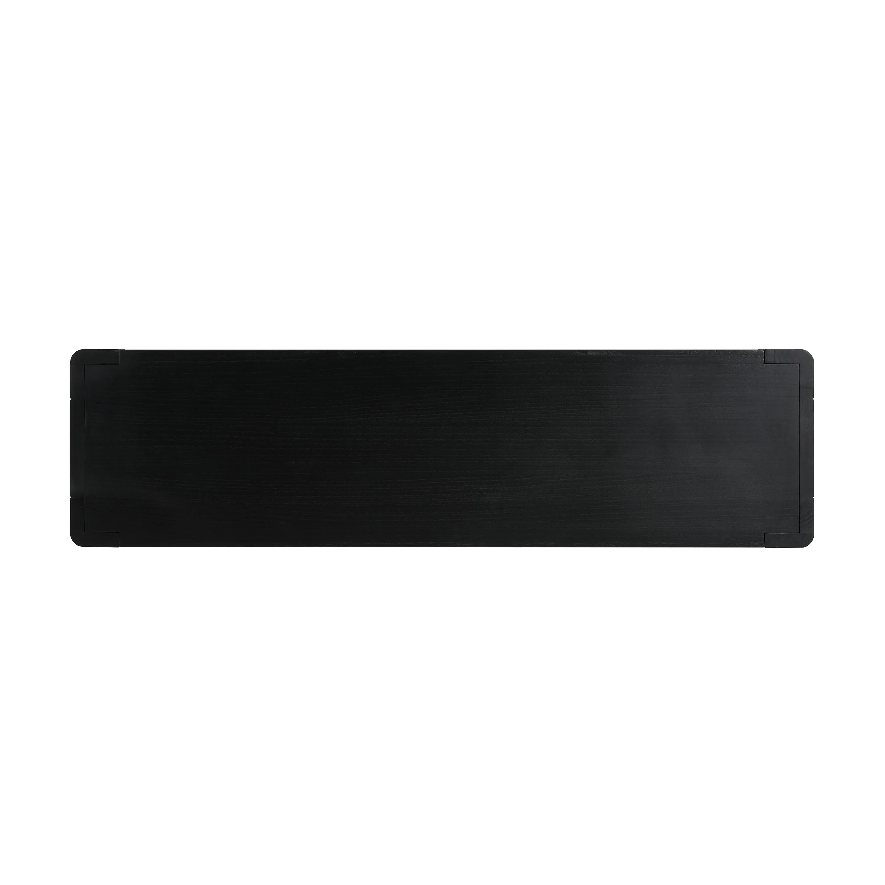 Modern Farmhouse Minimalist Rounded Console Table - Image 12
