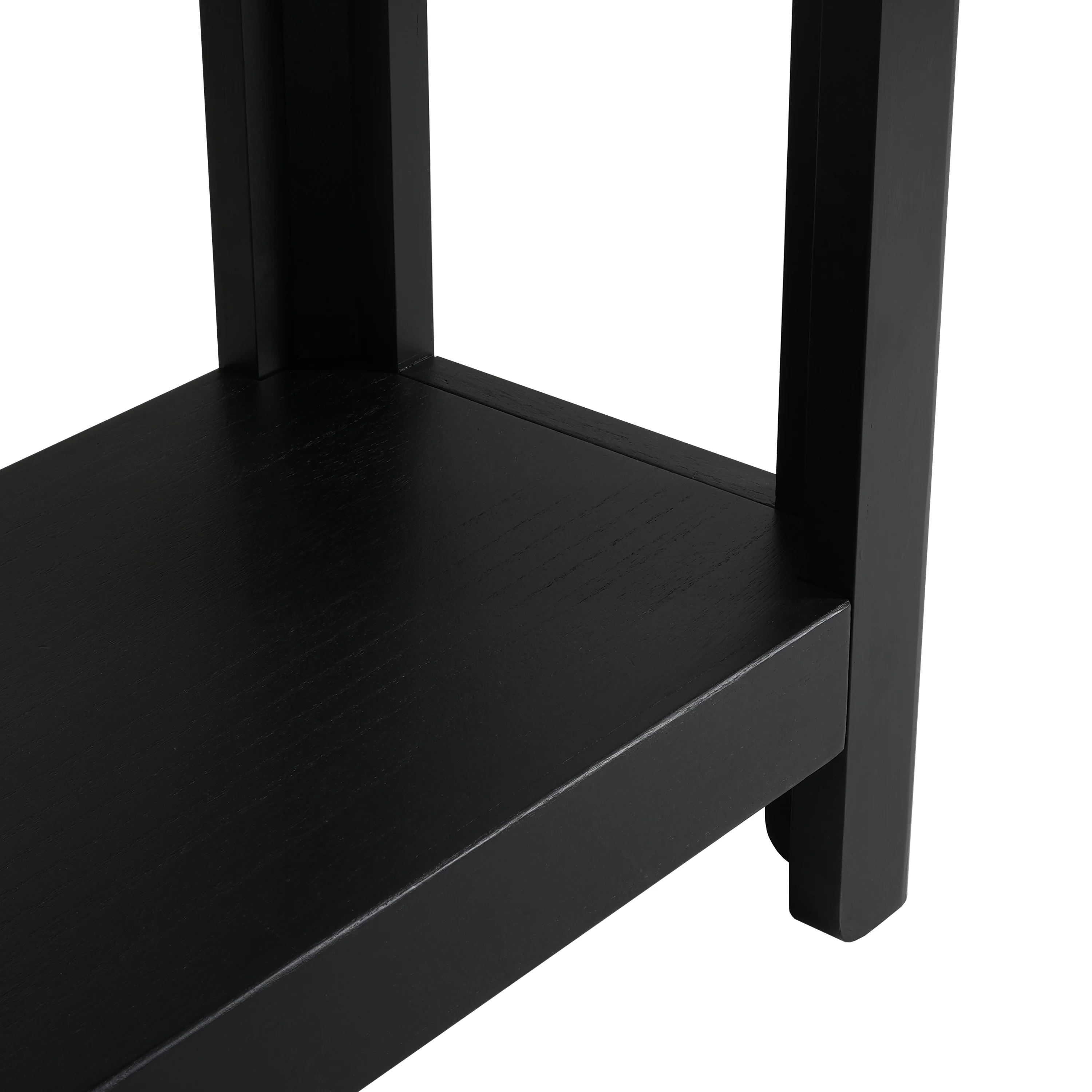 Modern Farmhouse Minimalist Rounded Console Table - Image 7