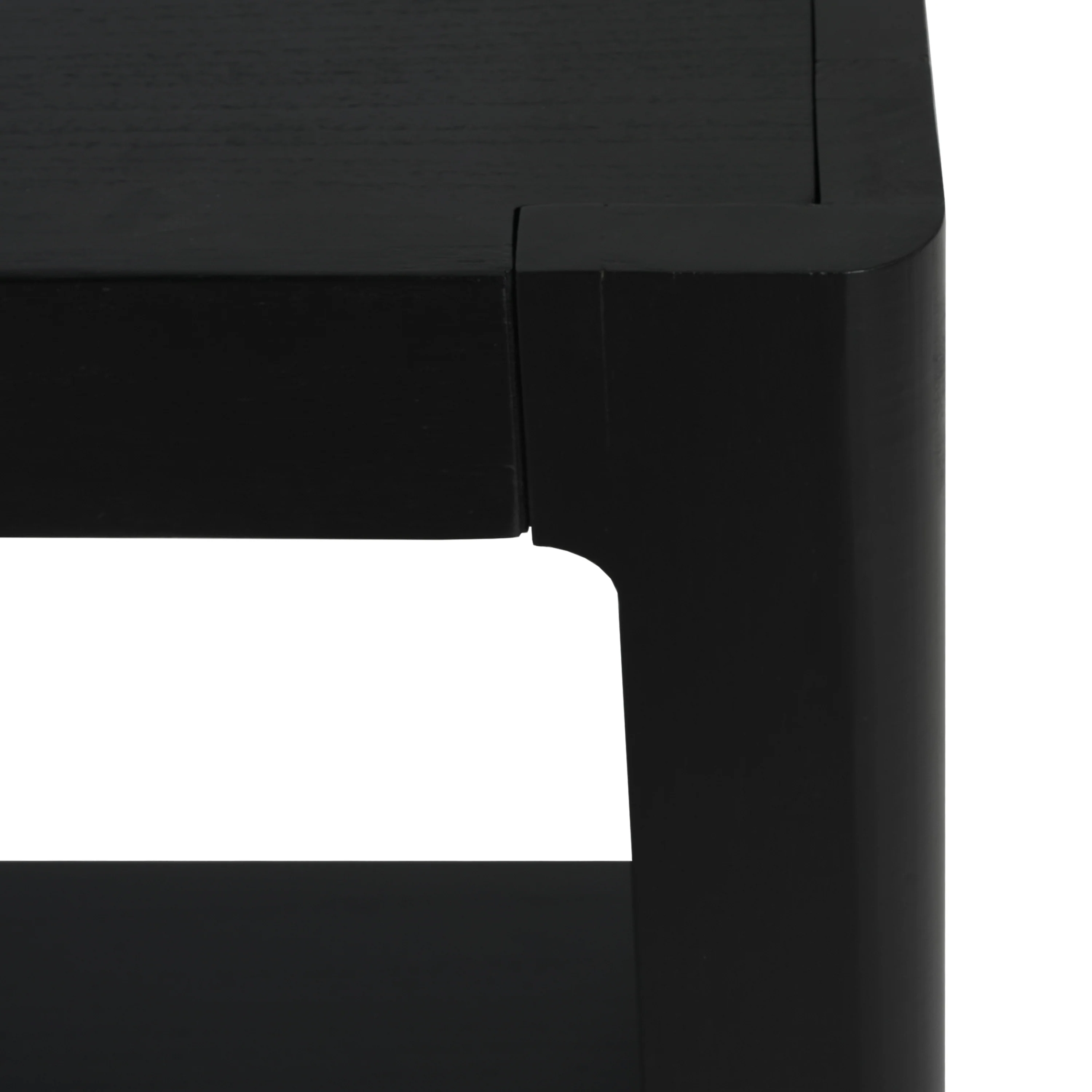 Modern Farmhouse Minimalist Rounded Console Table - Image 9