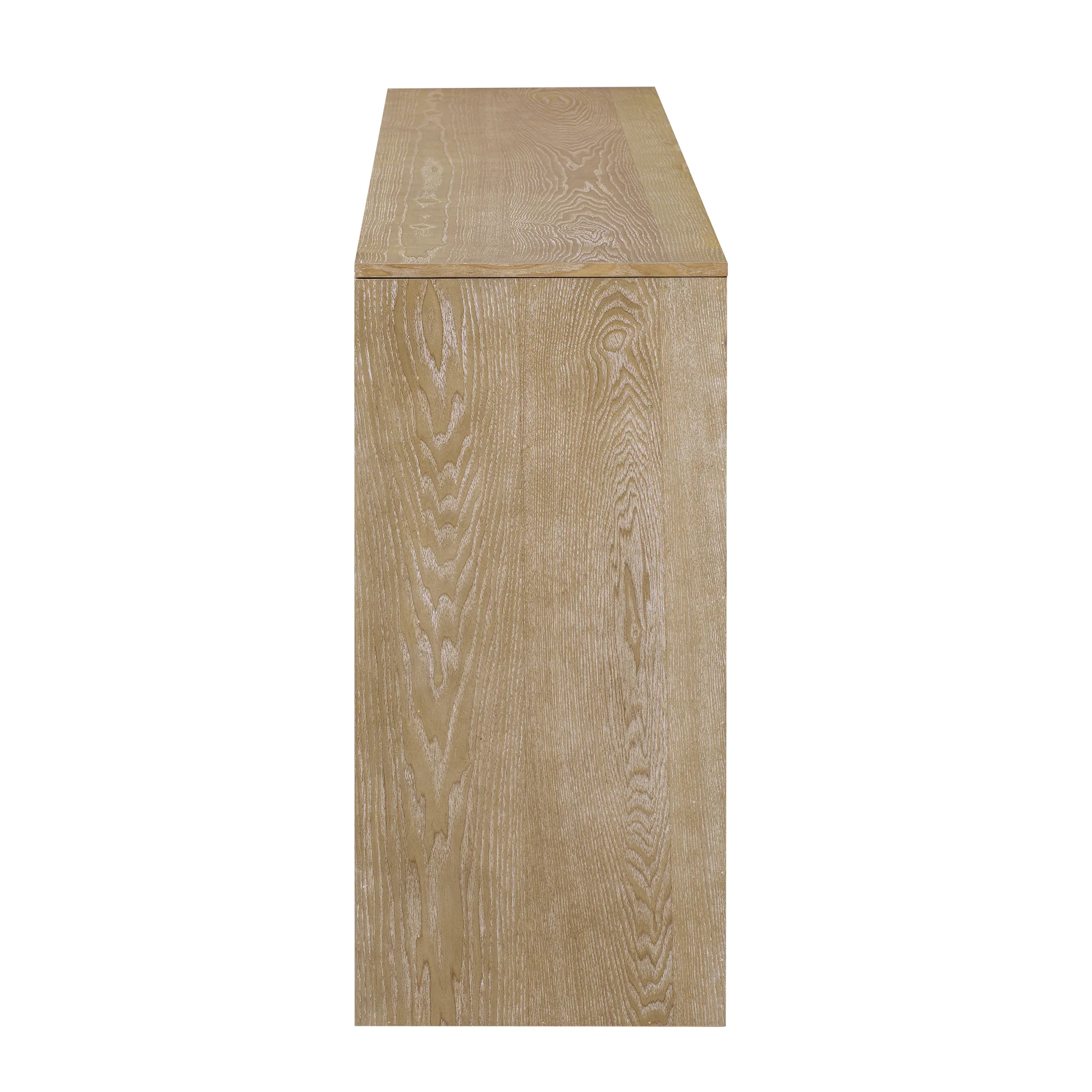Modern Farmhouse Waterfall Console Table with 2 Concealed Drawers - Image 25