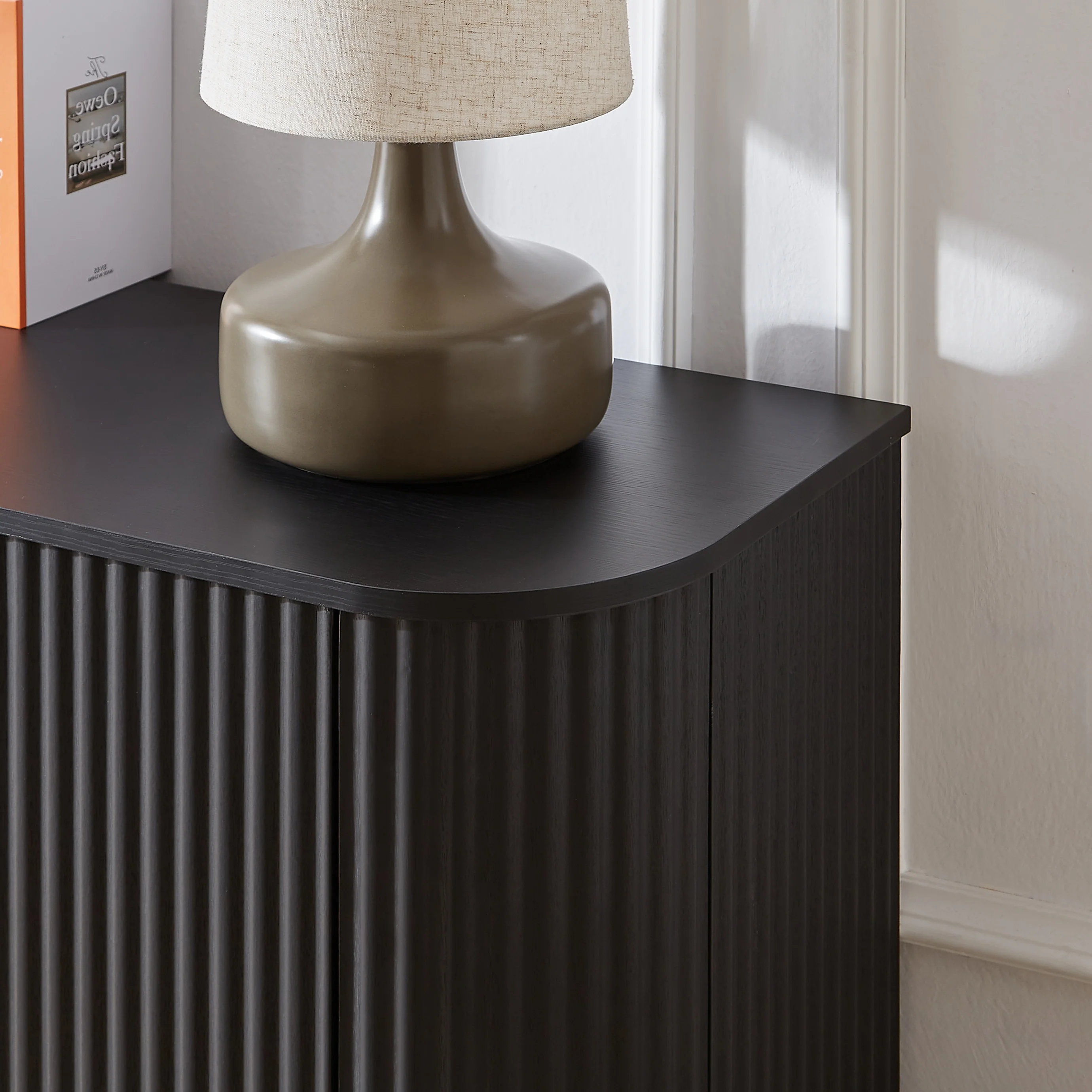 Modern Fluted Sideboard Storage Cabinet - Image 20