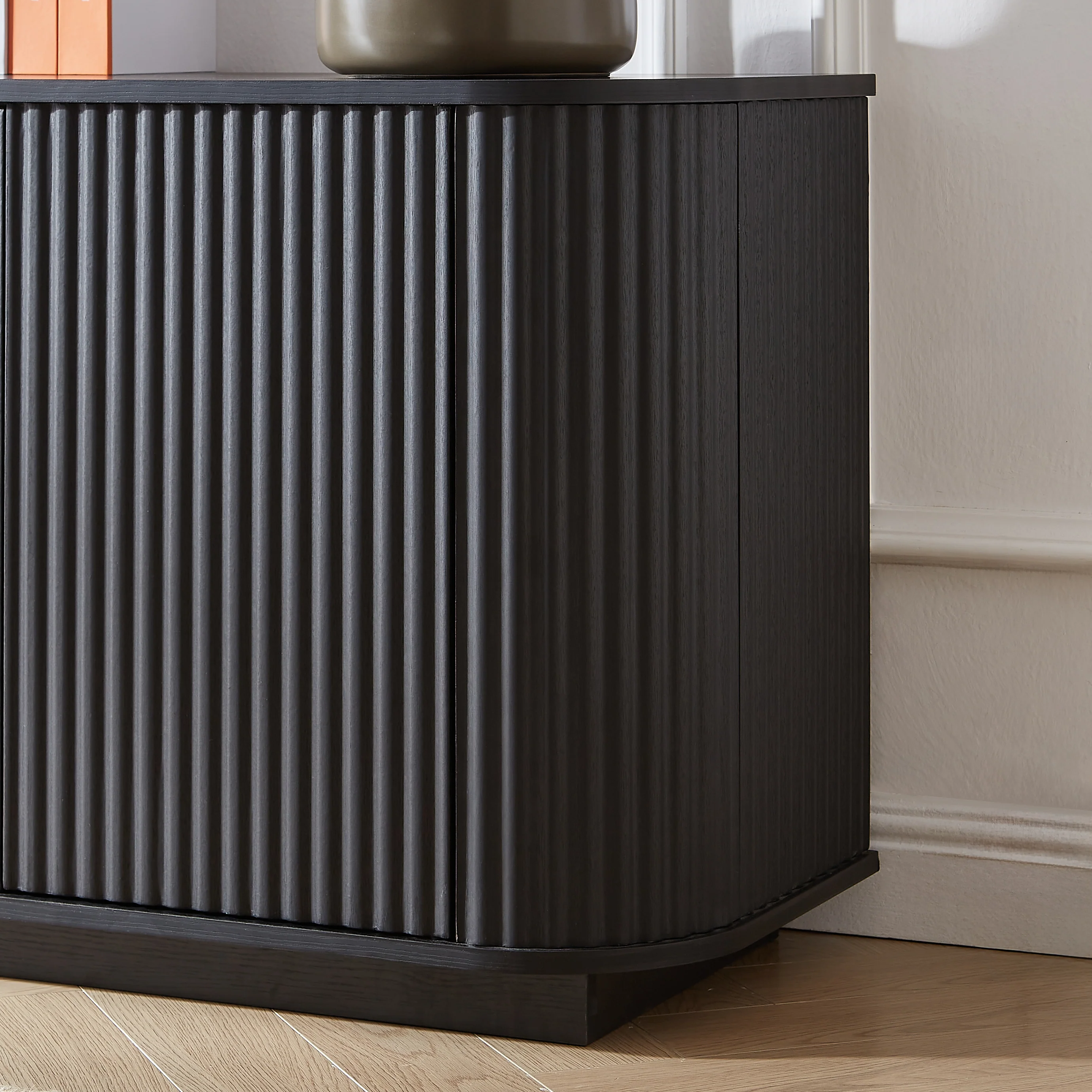 Modern Fluted Sideboard Storage Cabinet - Image 21