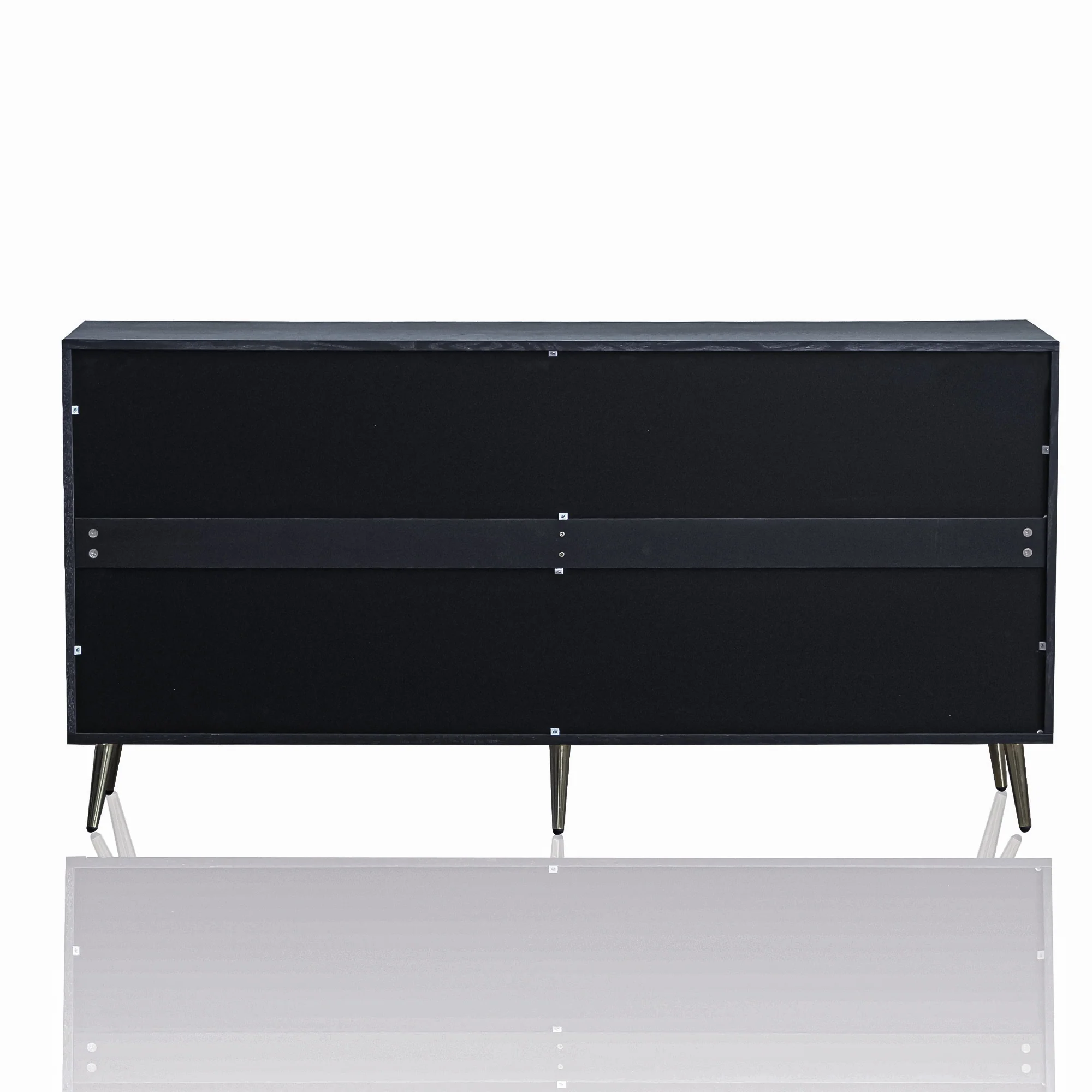 Modern Lacquered 4 Door Wooden Cabinet - Image 10