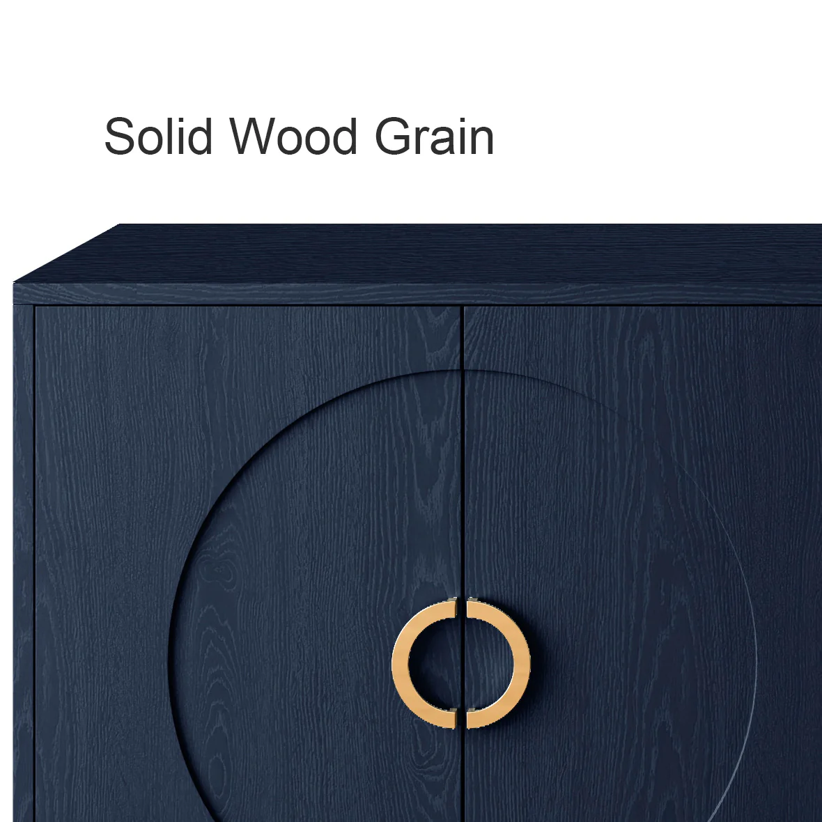 Modern Lacquered 4 Door Wooden Cabinet - Image 17