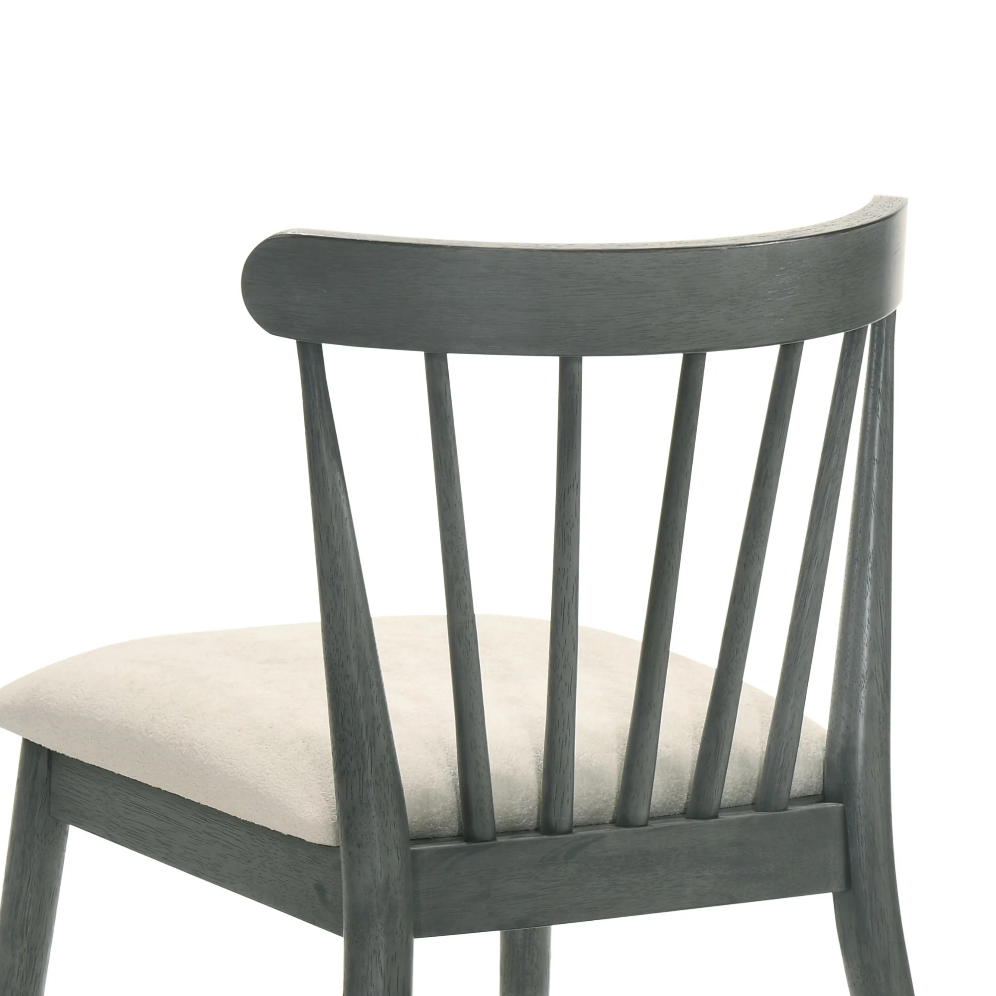 Modern Spindle Back Dining Chairs, Set of 2 - Image 13