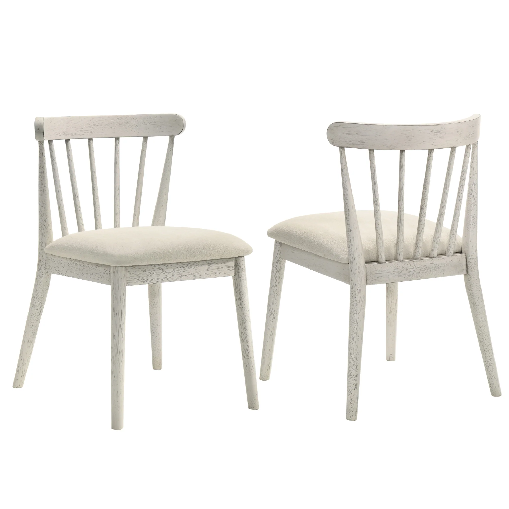 Modern Spindle Back Dining Chairs, Set of 2 - Image 21