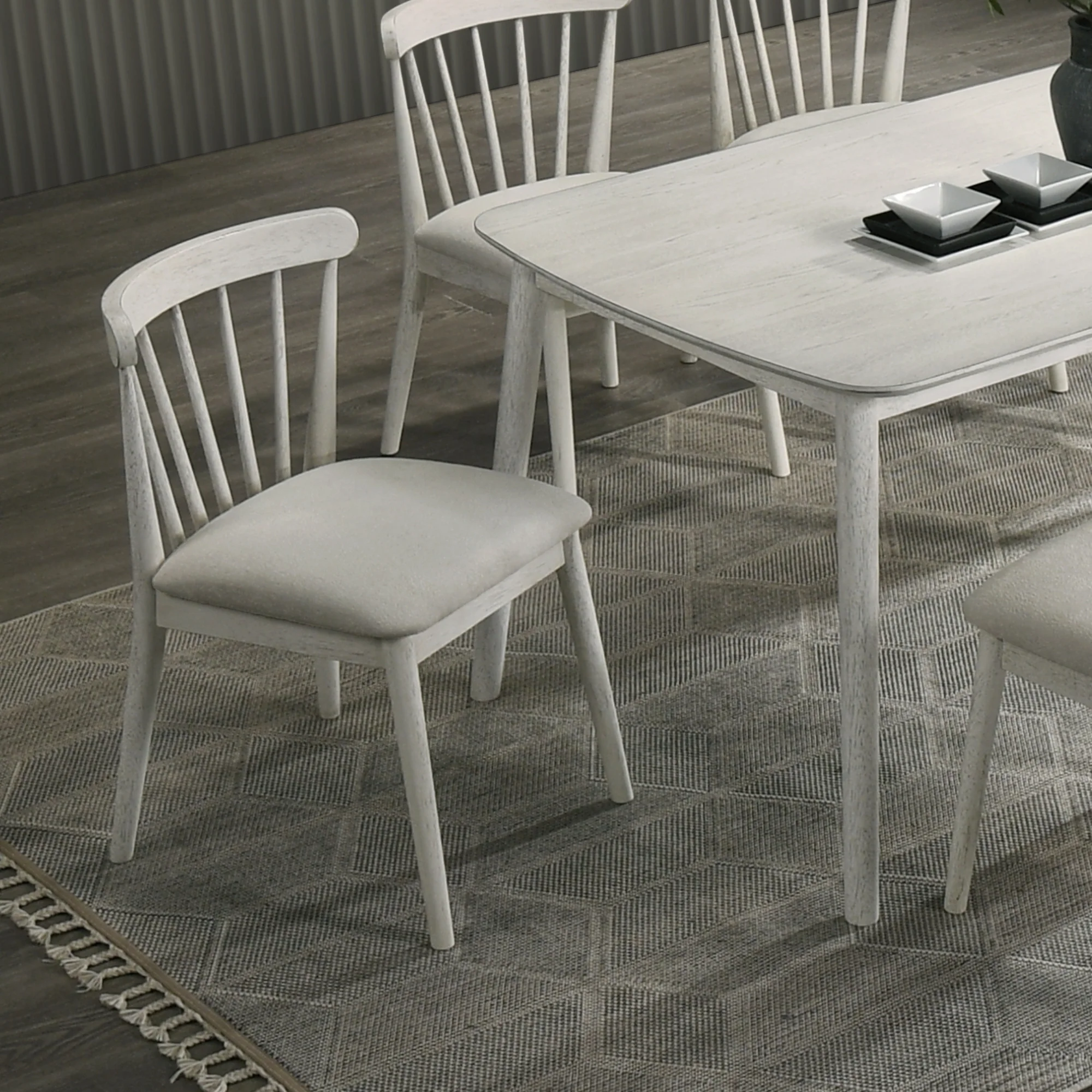 Modern Spindle Back Dining Chairs, Set of 2 - Image 27