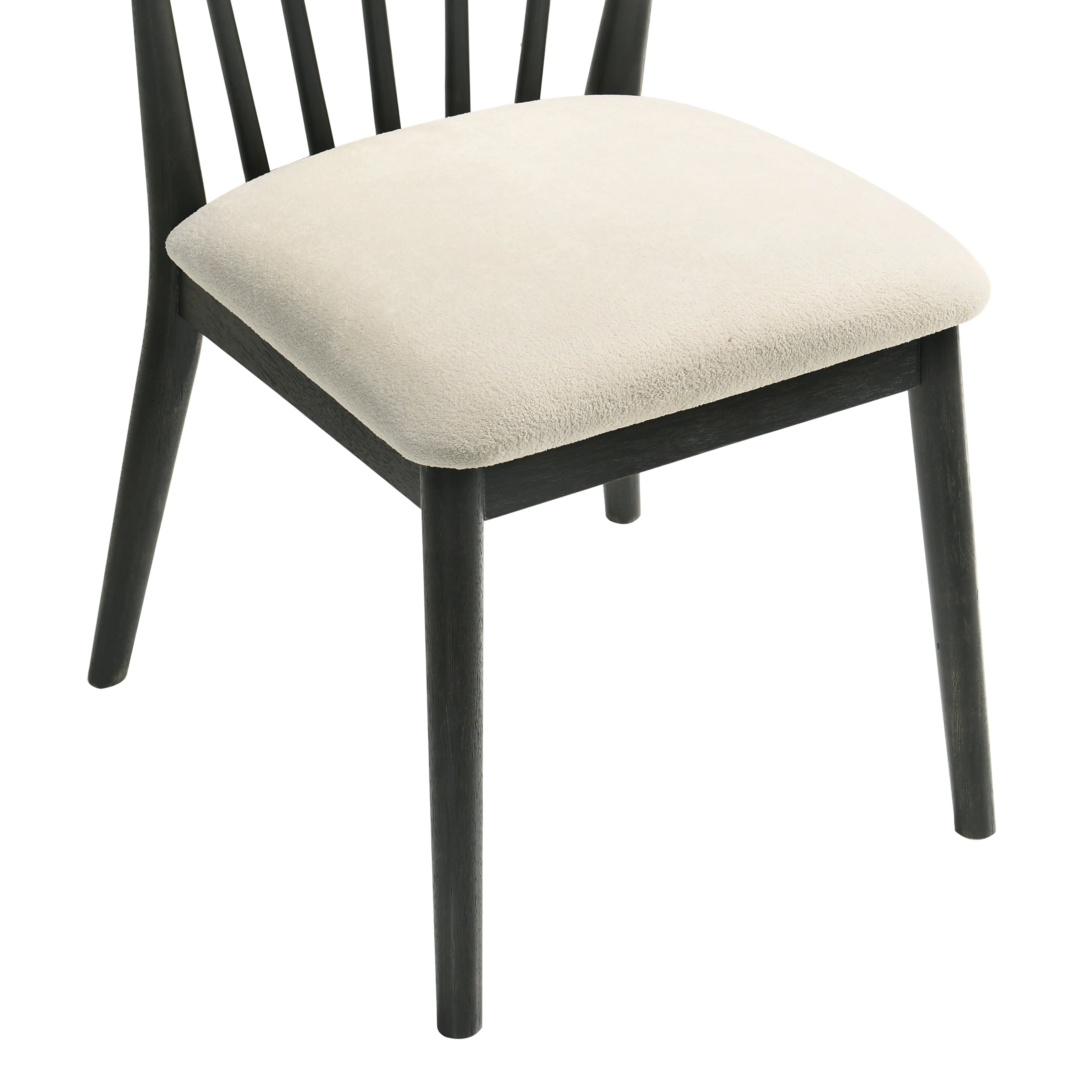 Modern Spindle Back Dining Chairs, Set of 2 - Image 5