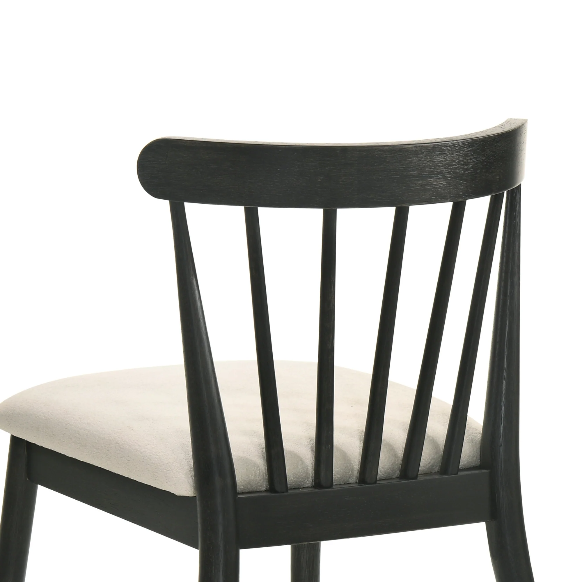 Modern Spindle Back Dining Chairs, Set of 2 - Image 9