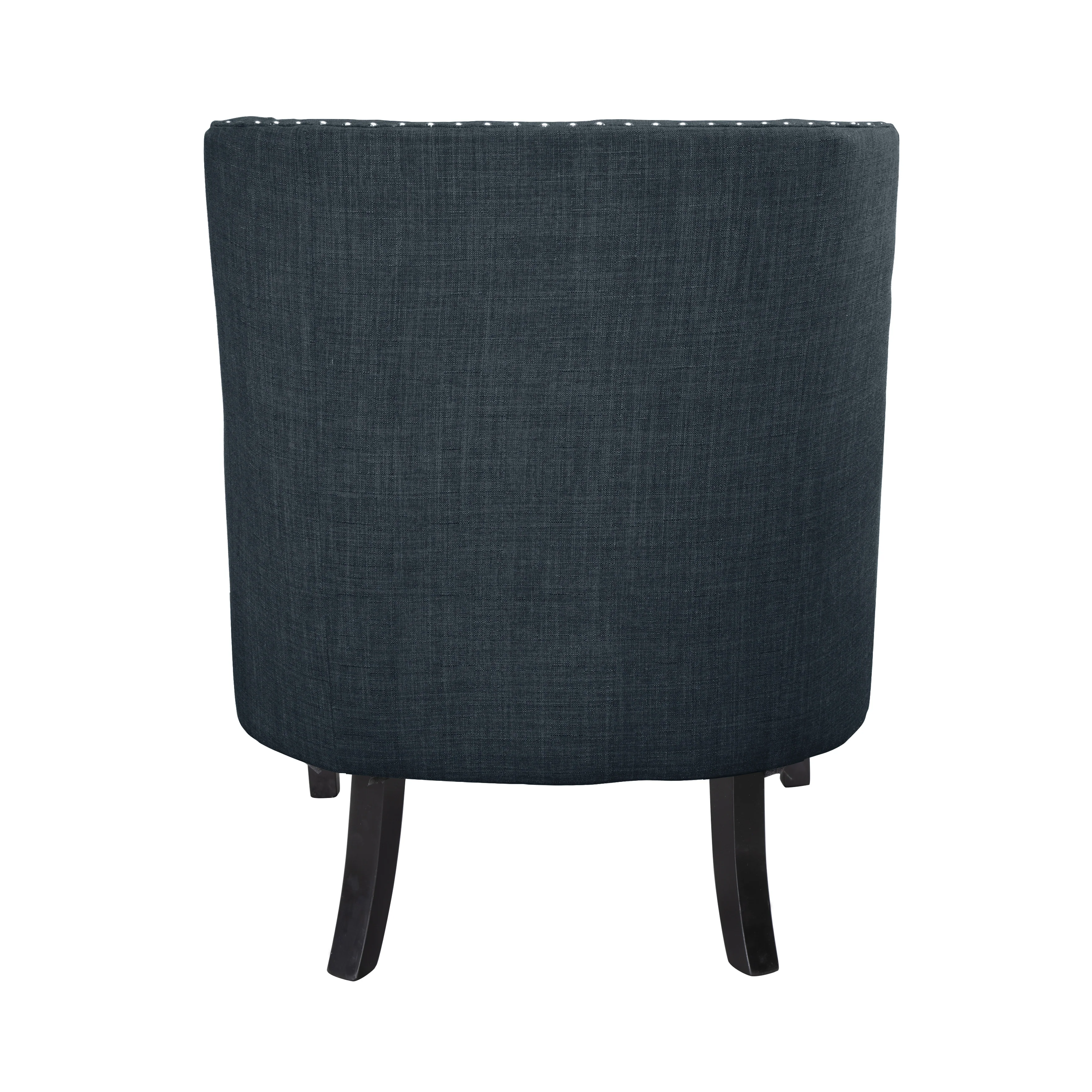 Button Tufted Sloped Arm Accent Chair - Image 10