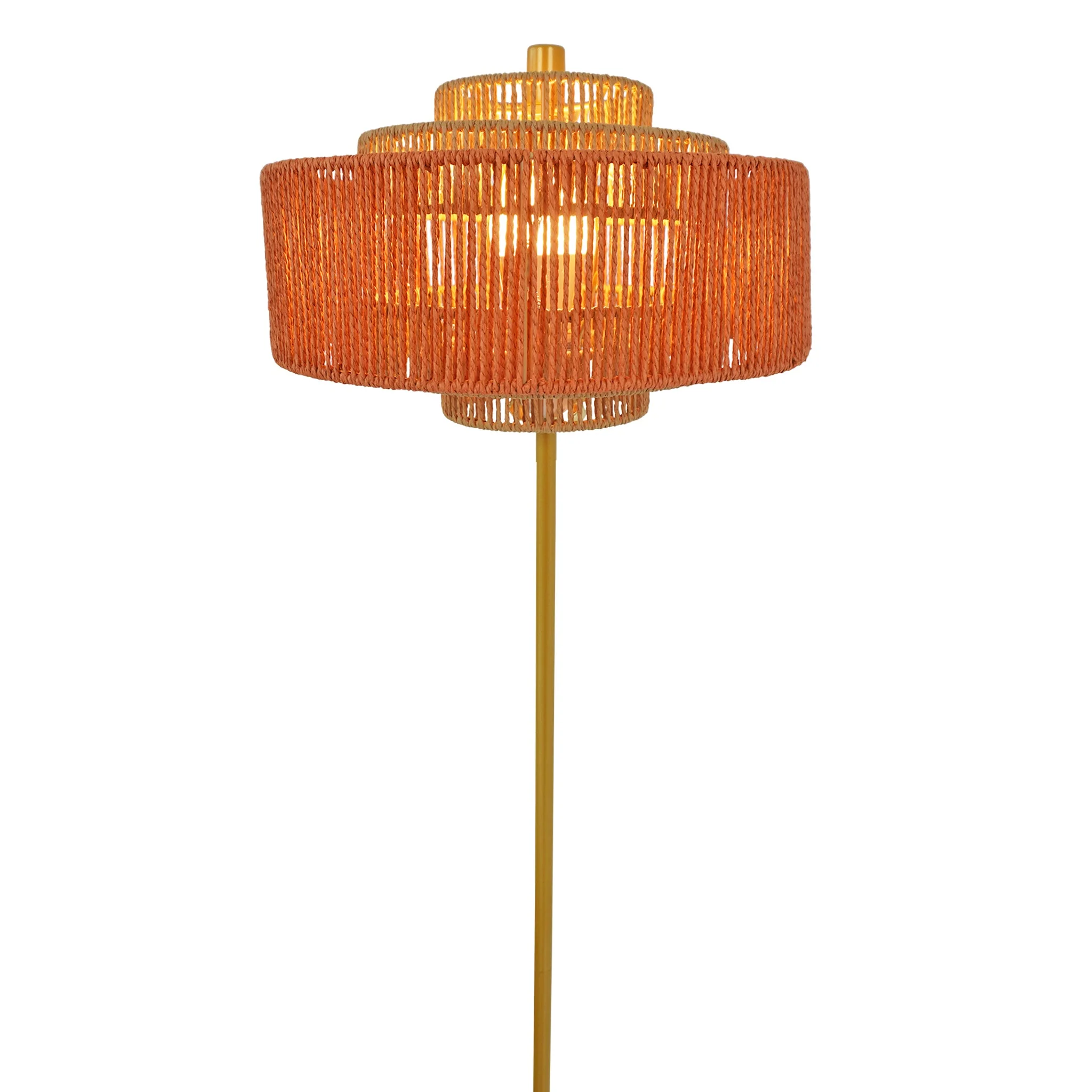 Modern Gold Tripod Floor Lamp - Image 6
