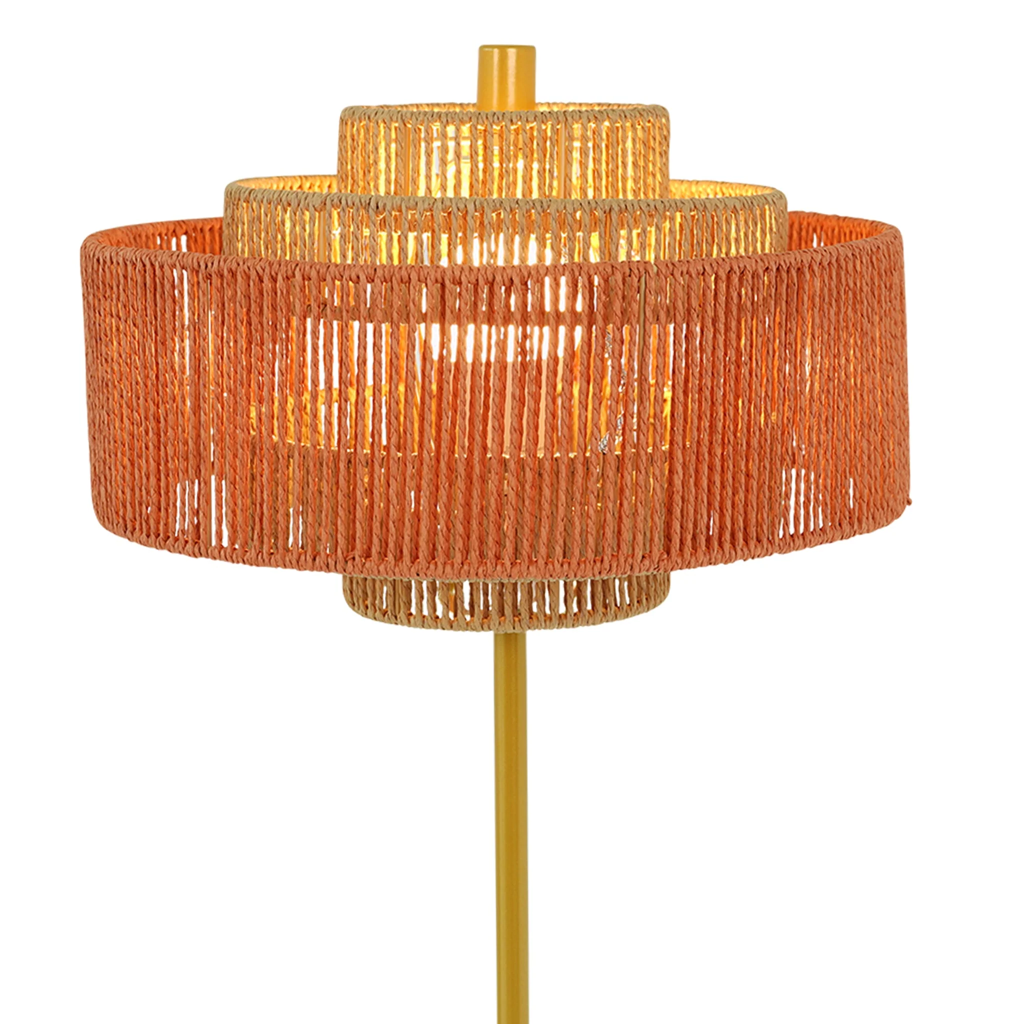Modern Gold Tripod Floor Lamp - Image 7