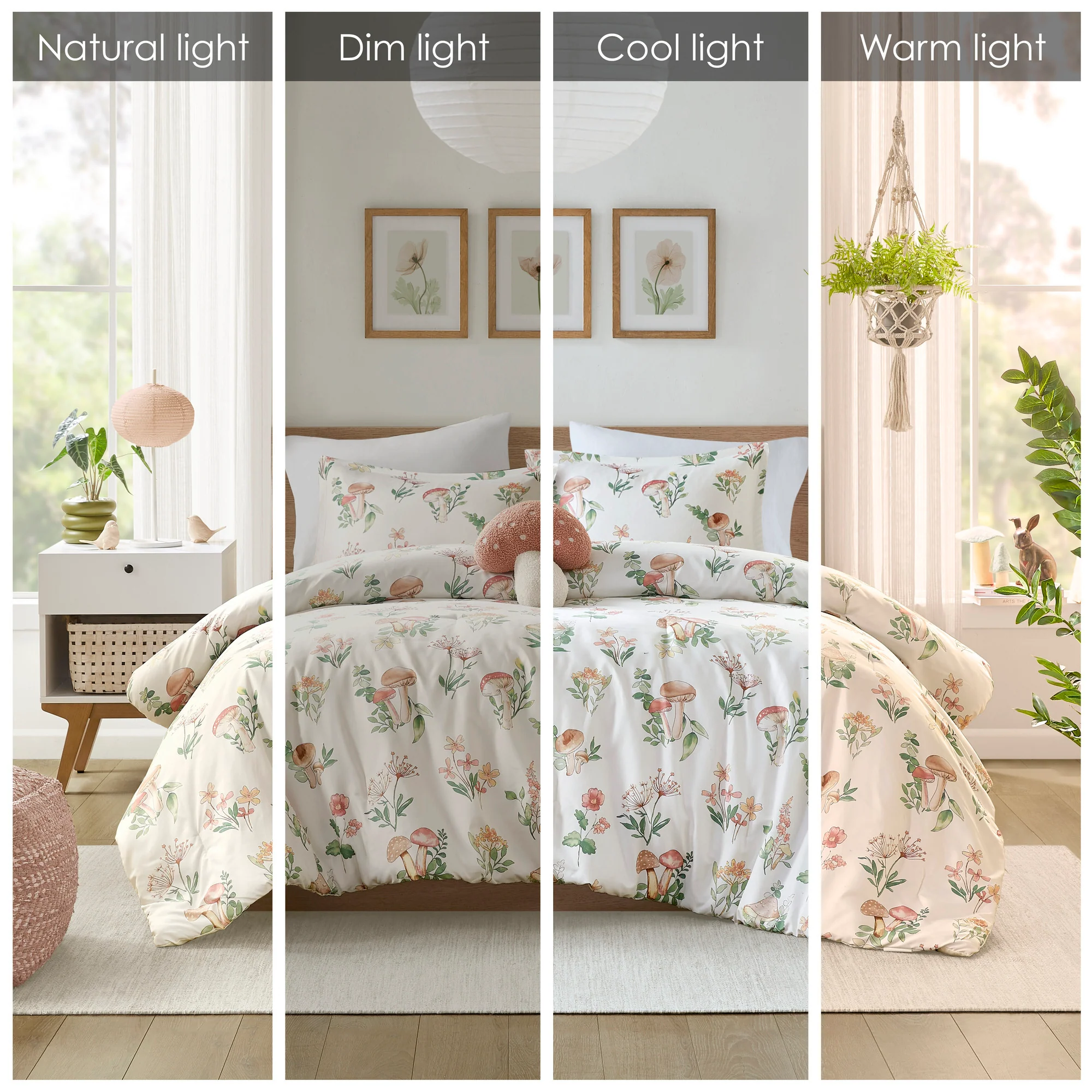 Mushroom Garden Twin/Twin XL Comforter Set - Image 11