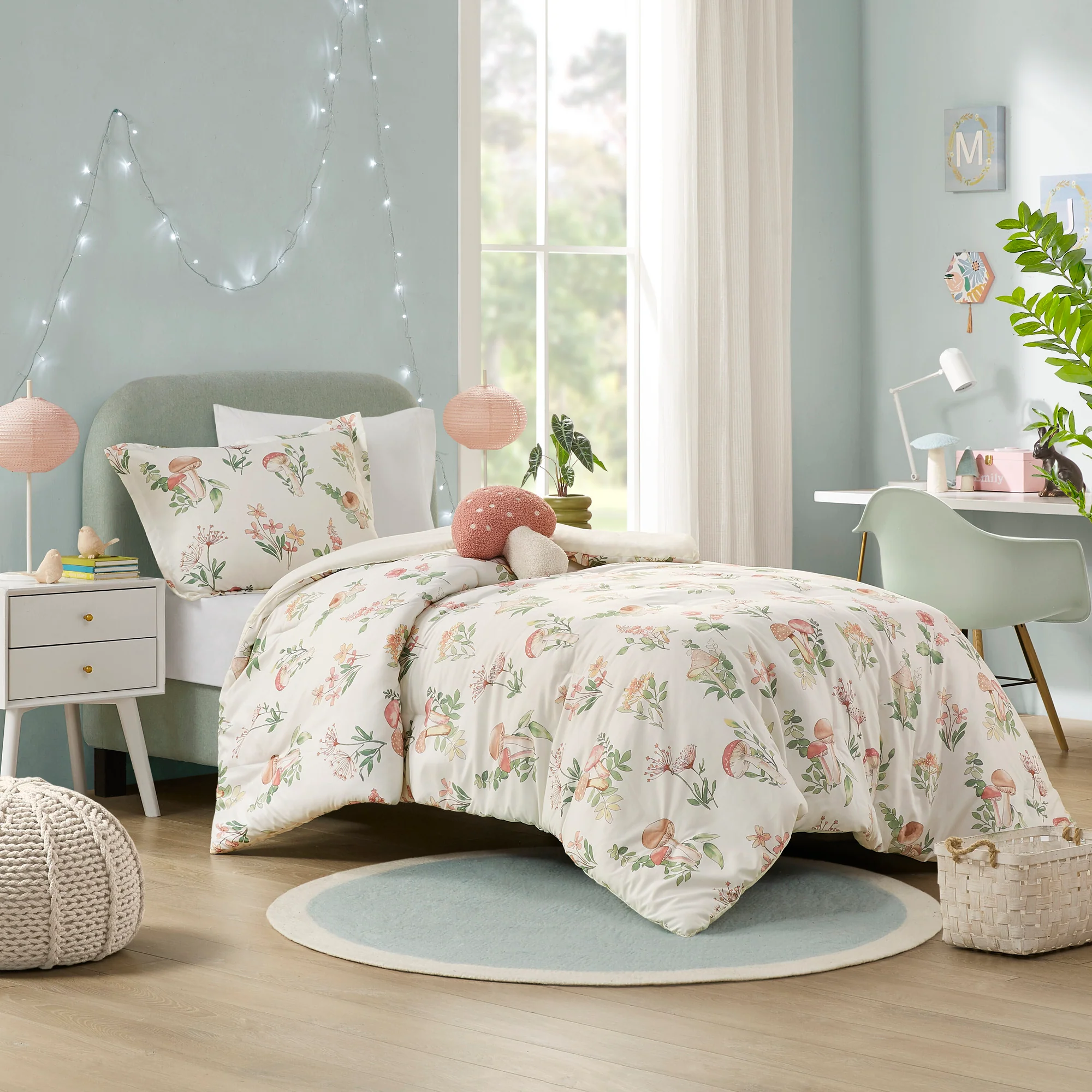 Mushroom Garden Twin/Twin XL Comforter Set - Image 2