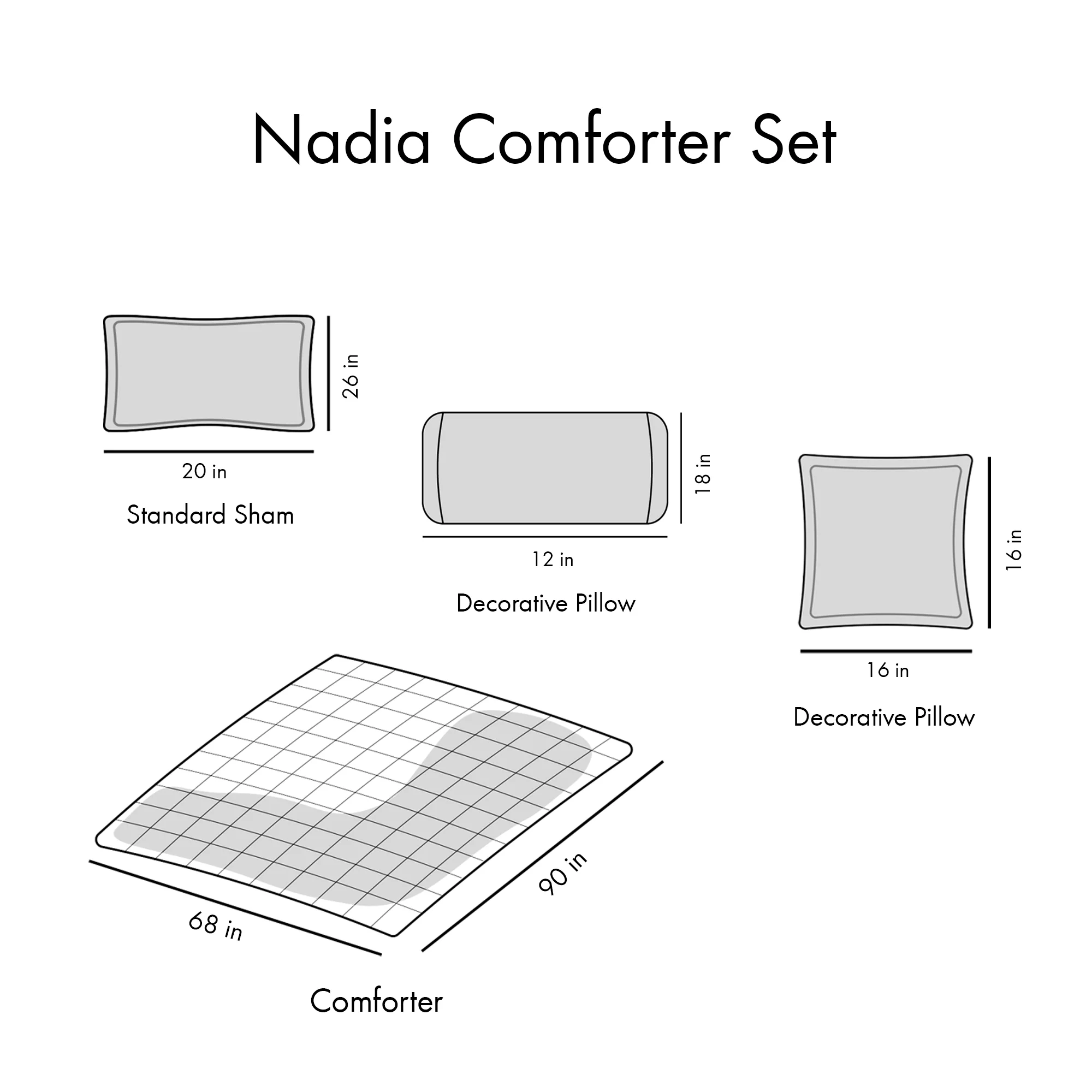 Nadia Twin/Twin XL Comforter Set - Image 17