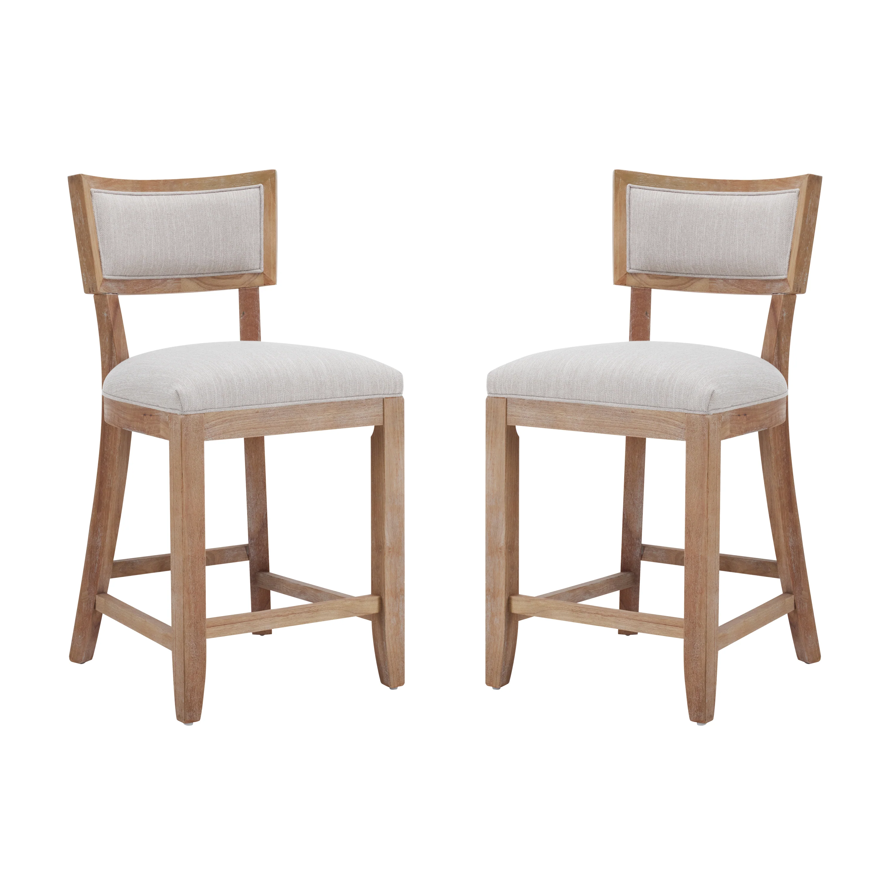 Natural Counter Stools, Set of 2 - Image 5