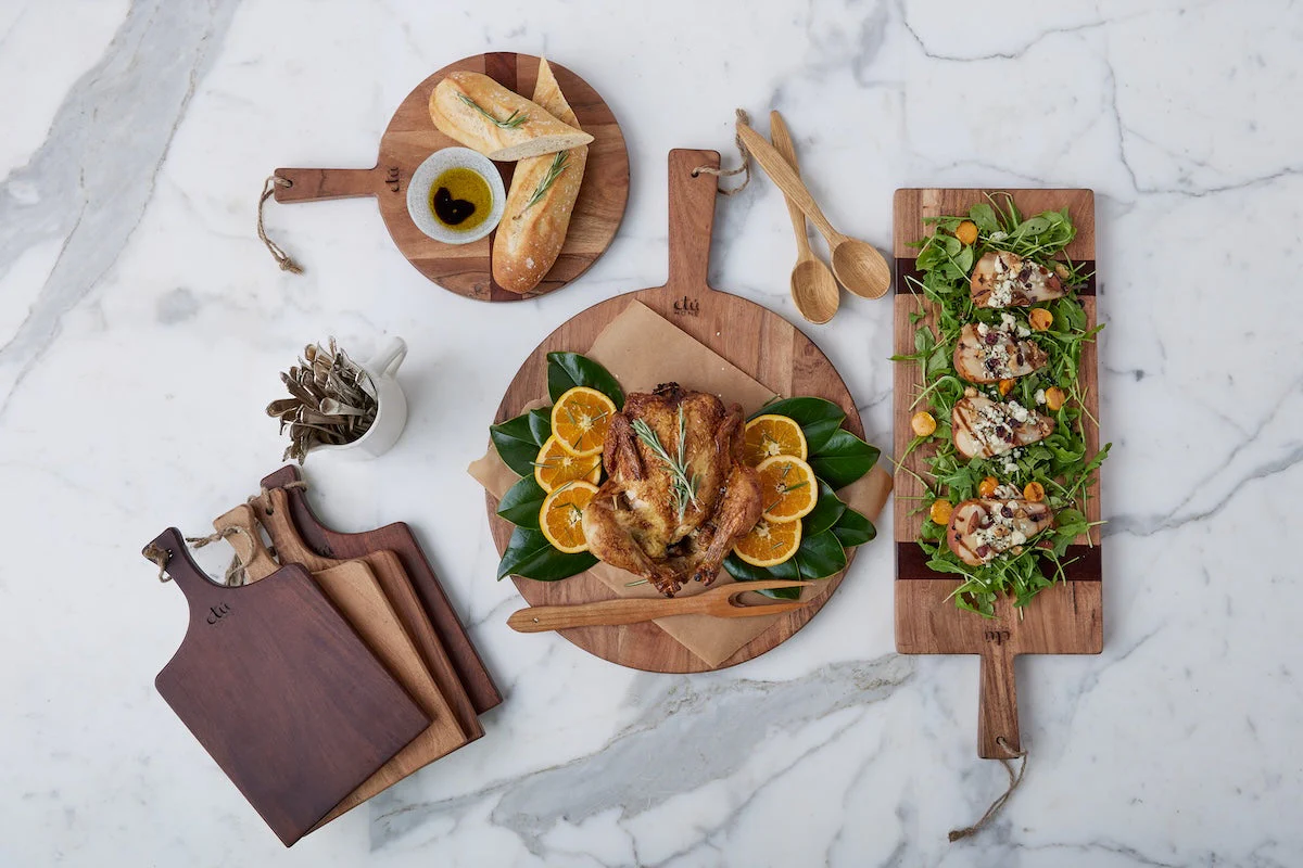 Natural Round Charcuterie Board, Extra Small - Image 3
