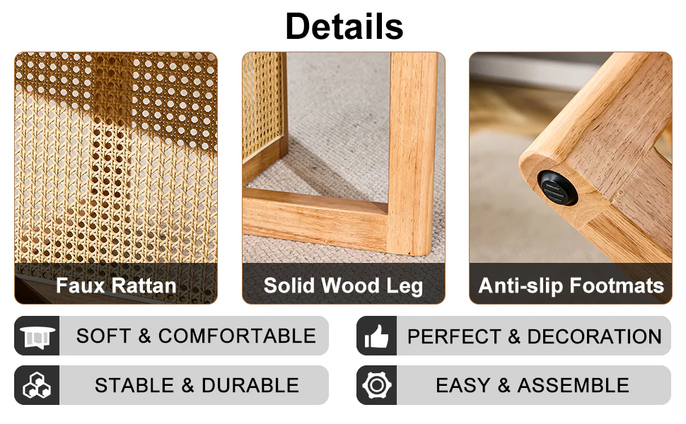Naturally Elegant Wooden Coffee Table - Image 10