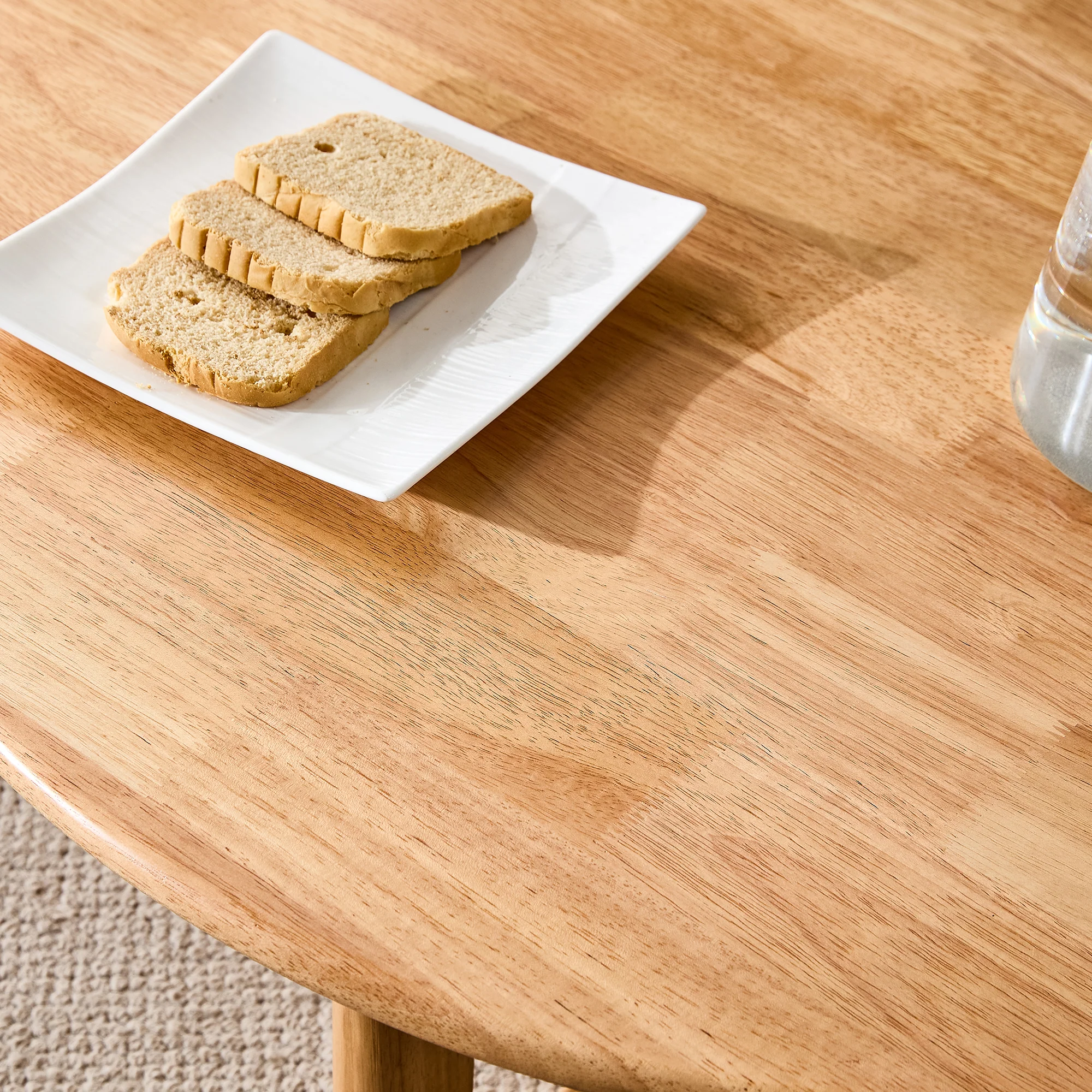 Naturally Elegant Wooden Coffee Table - Image 13