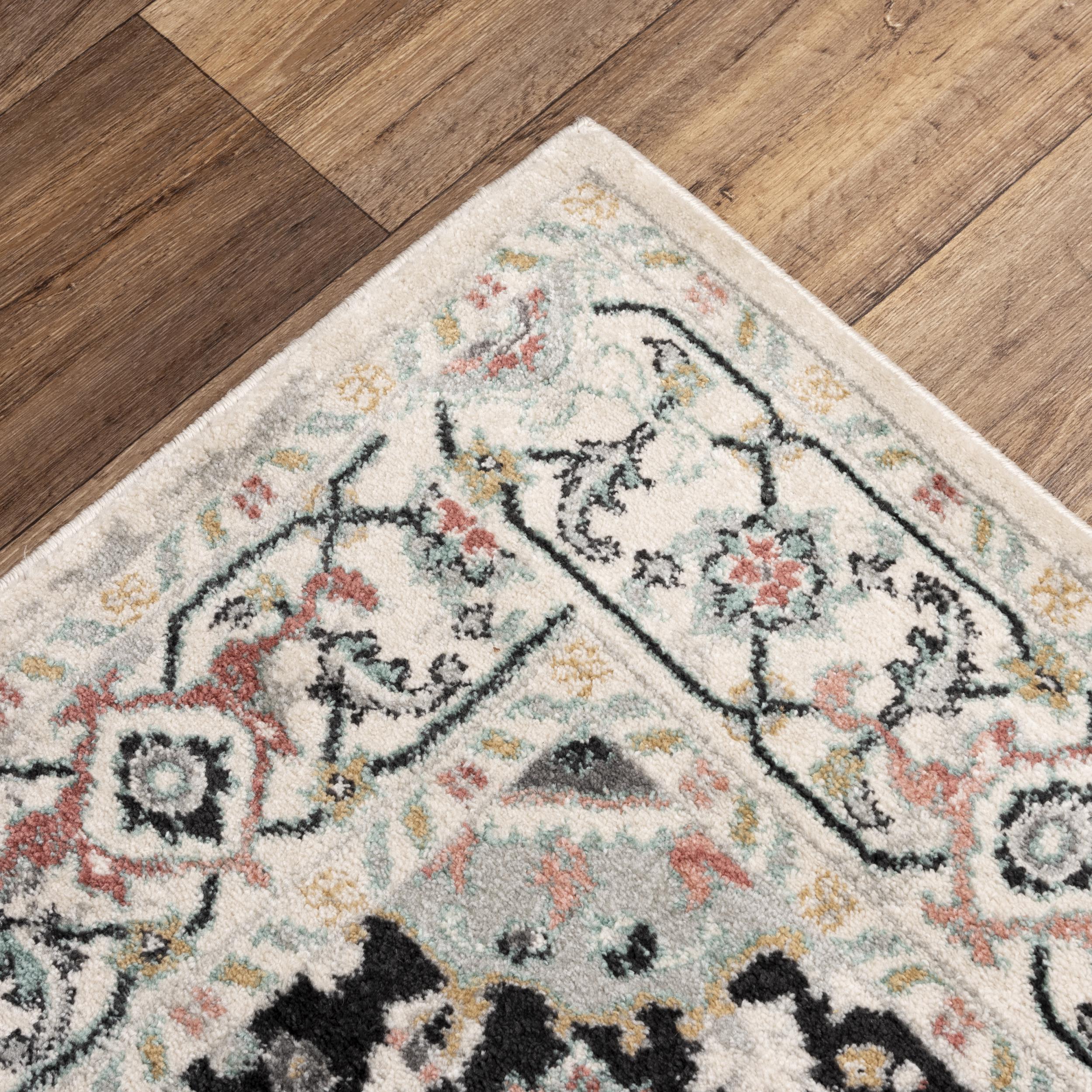 Odyssey Power Loomed Medallion Area Rug - Image 5