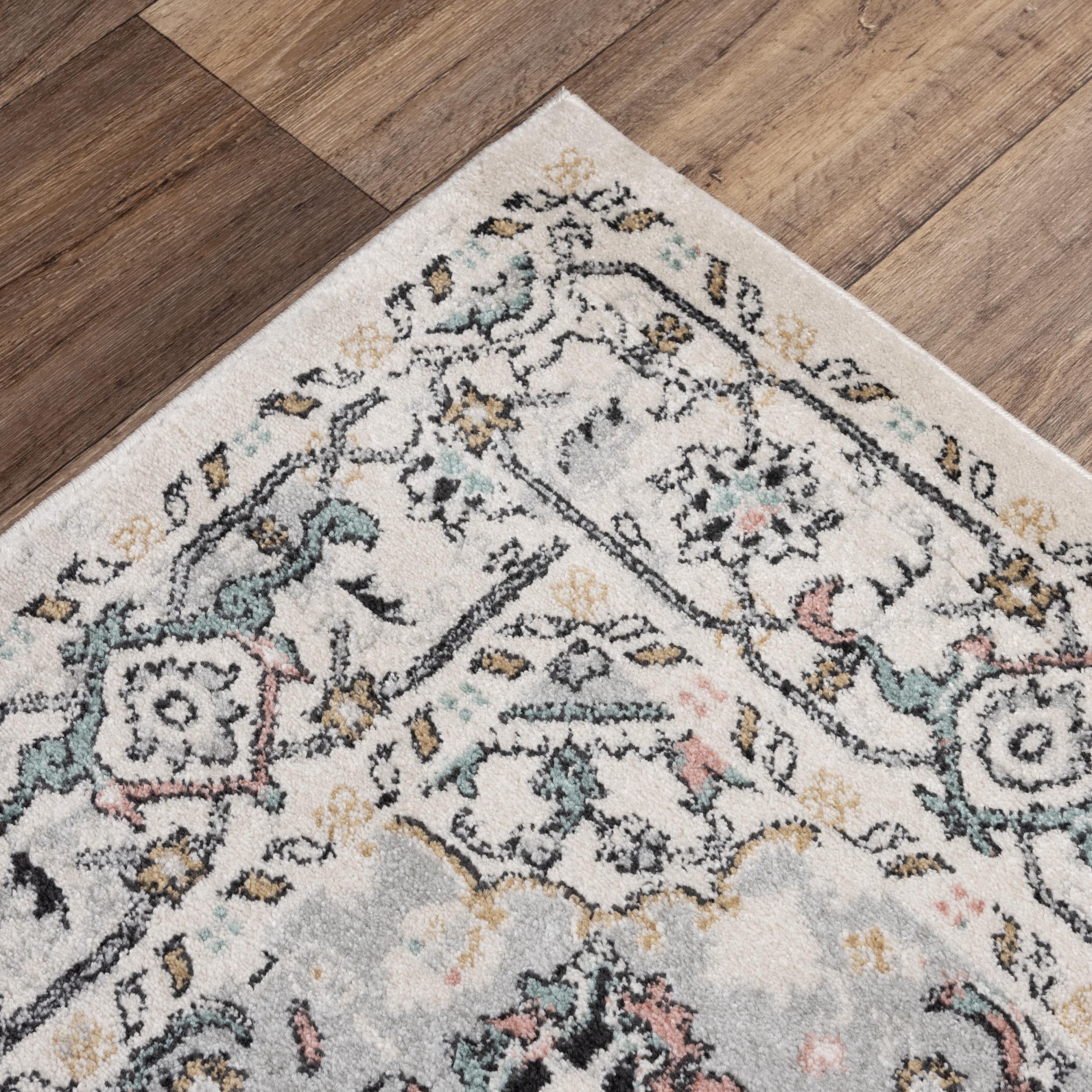 Odyssey Power Loomed Medallion Area Rug - Image 9