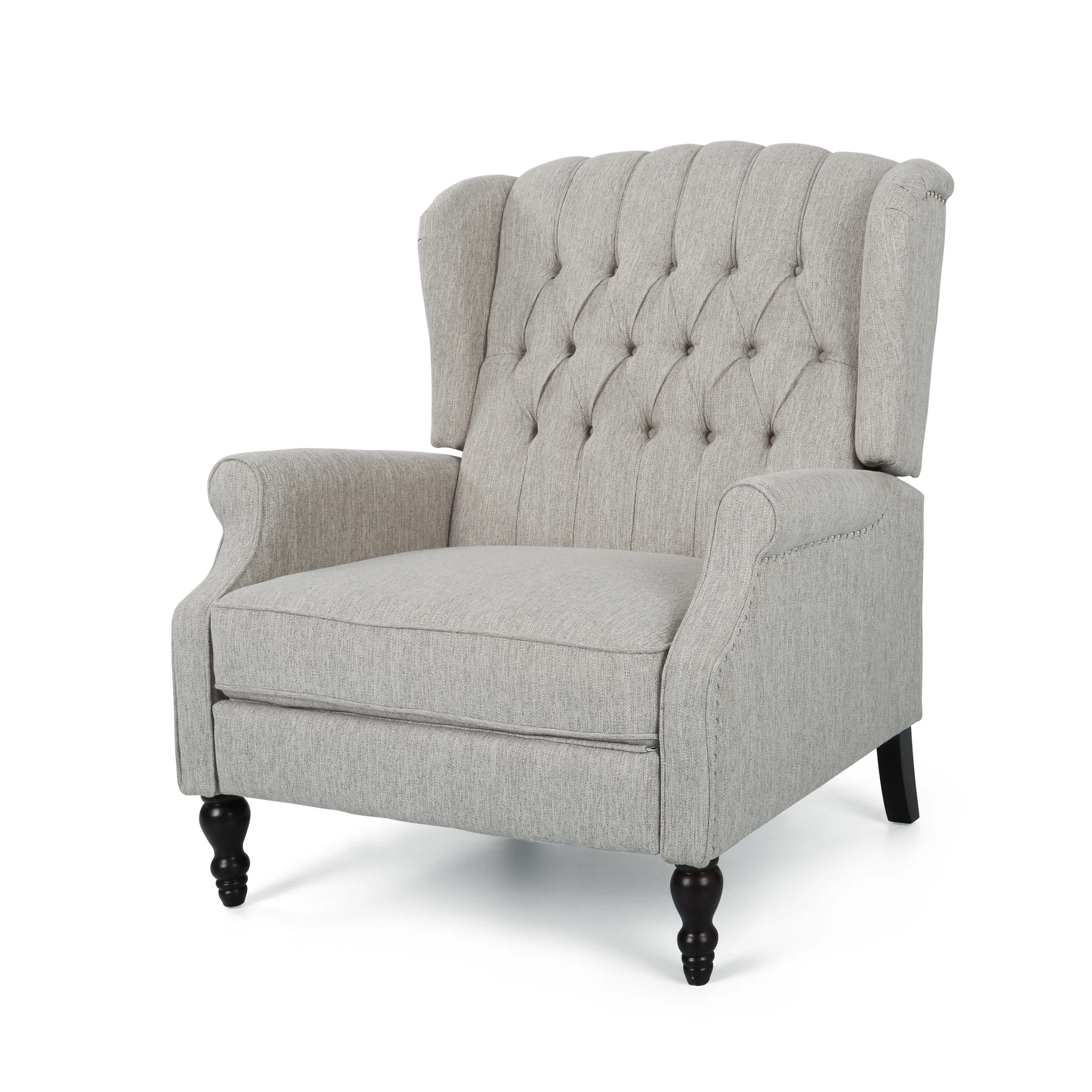 Oversized Wingback Tufted Recliner Accent Chair