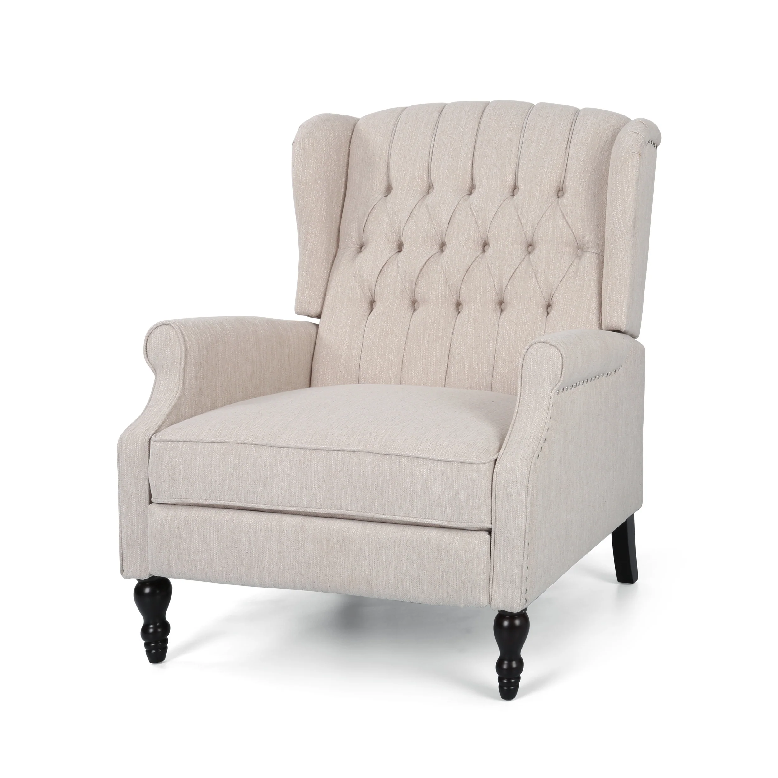 Oversized Wingback Tufted Recliner Accent Chair - Image 23