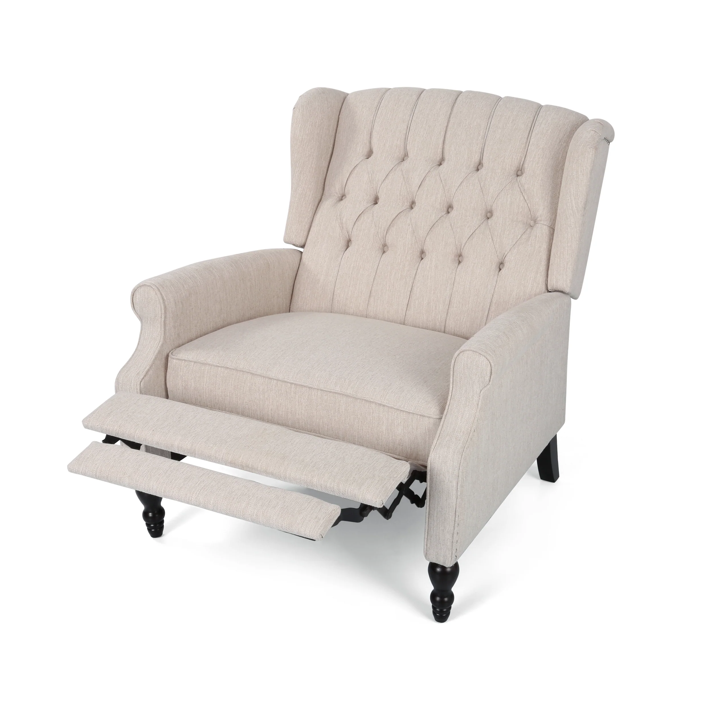 Oversized Wingback Tufted Recliner Accent Chair - Image 30