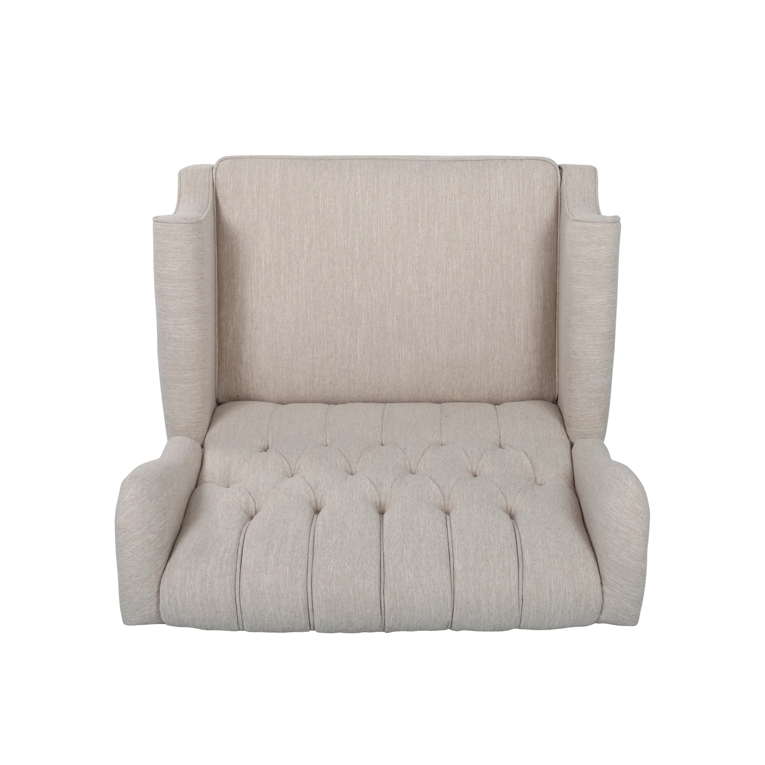 Oversized Wingback Tufted Recliner Accent Chair - Image 32
